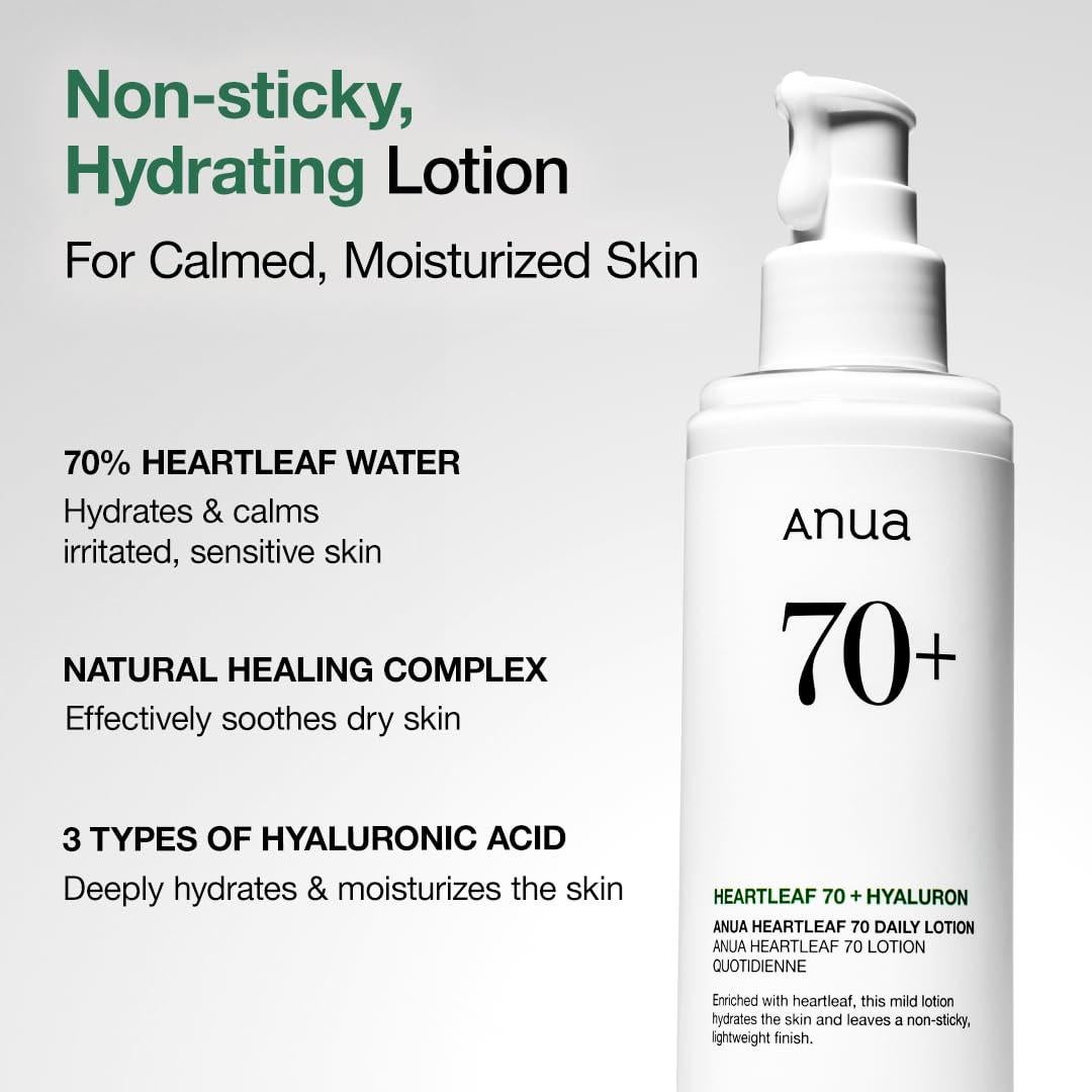 Loción Facial Hidratante Anua 200ml con Ácido Hialurónico