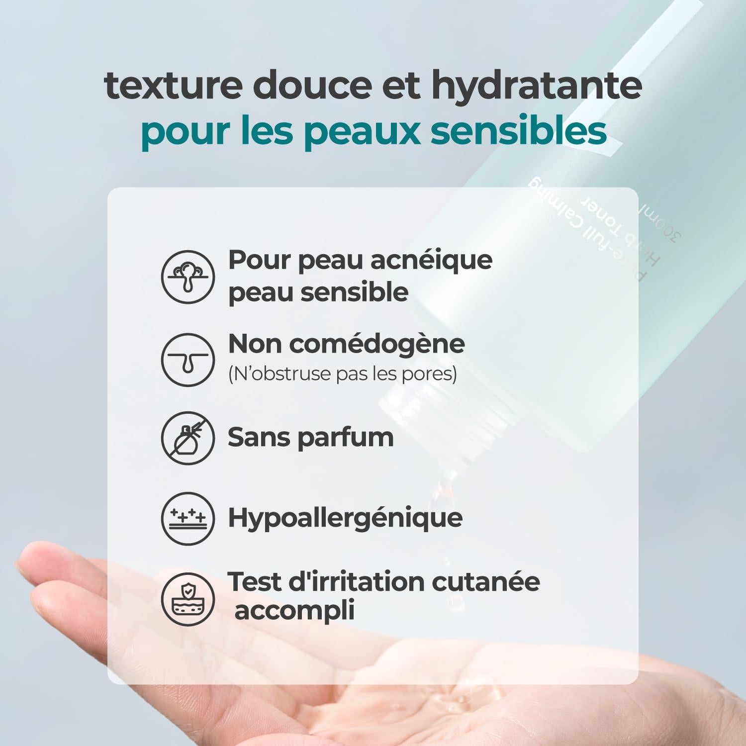 Tónico Herbáceo Calmante Numbuzin 300 ml Piel Sensible