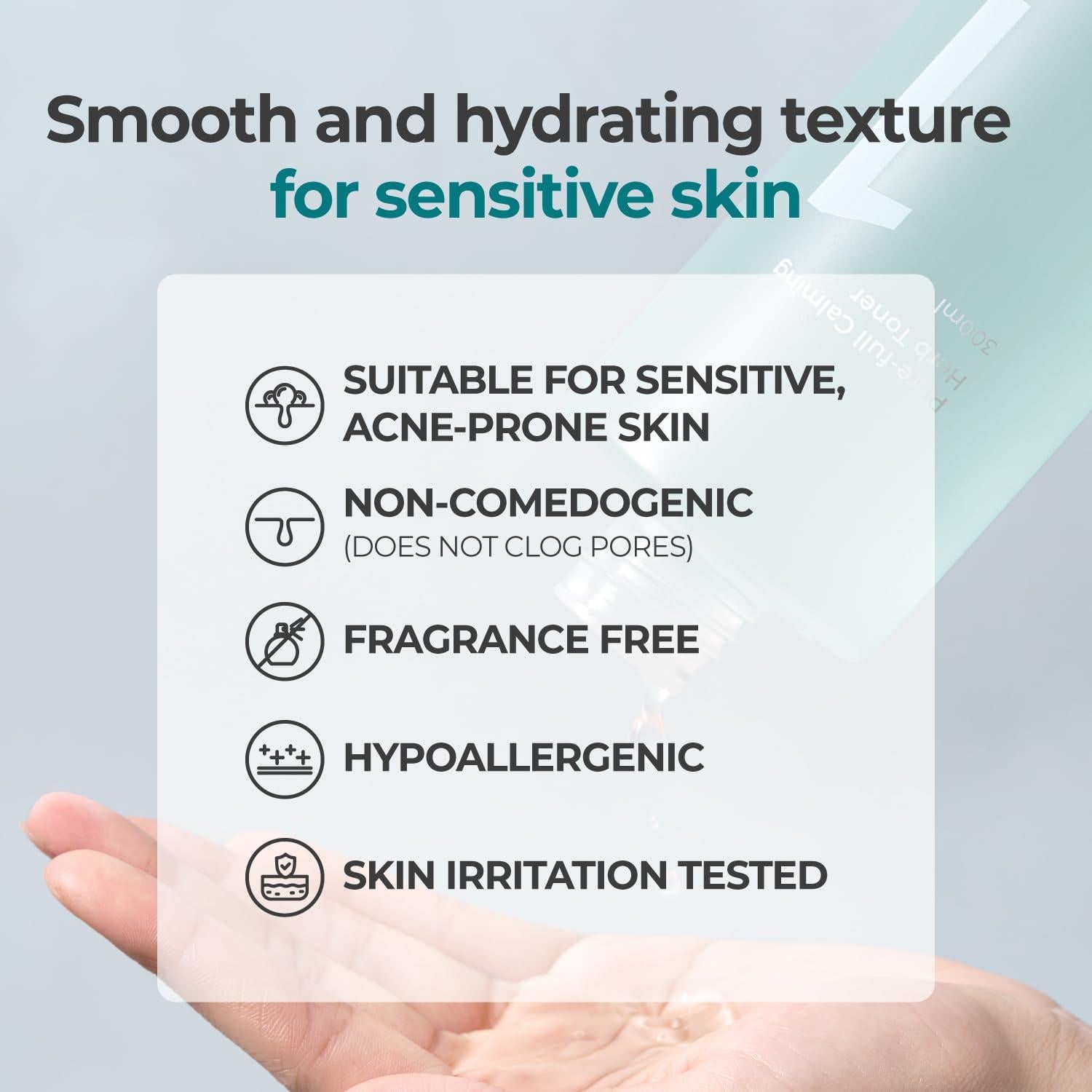 Tónico Herbáceo Calmante Numbuzin 300 ml Piel Sensible