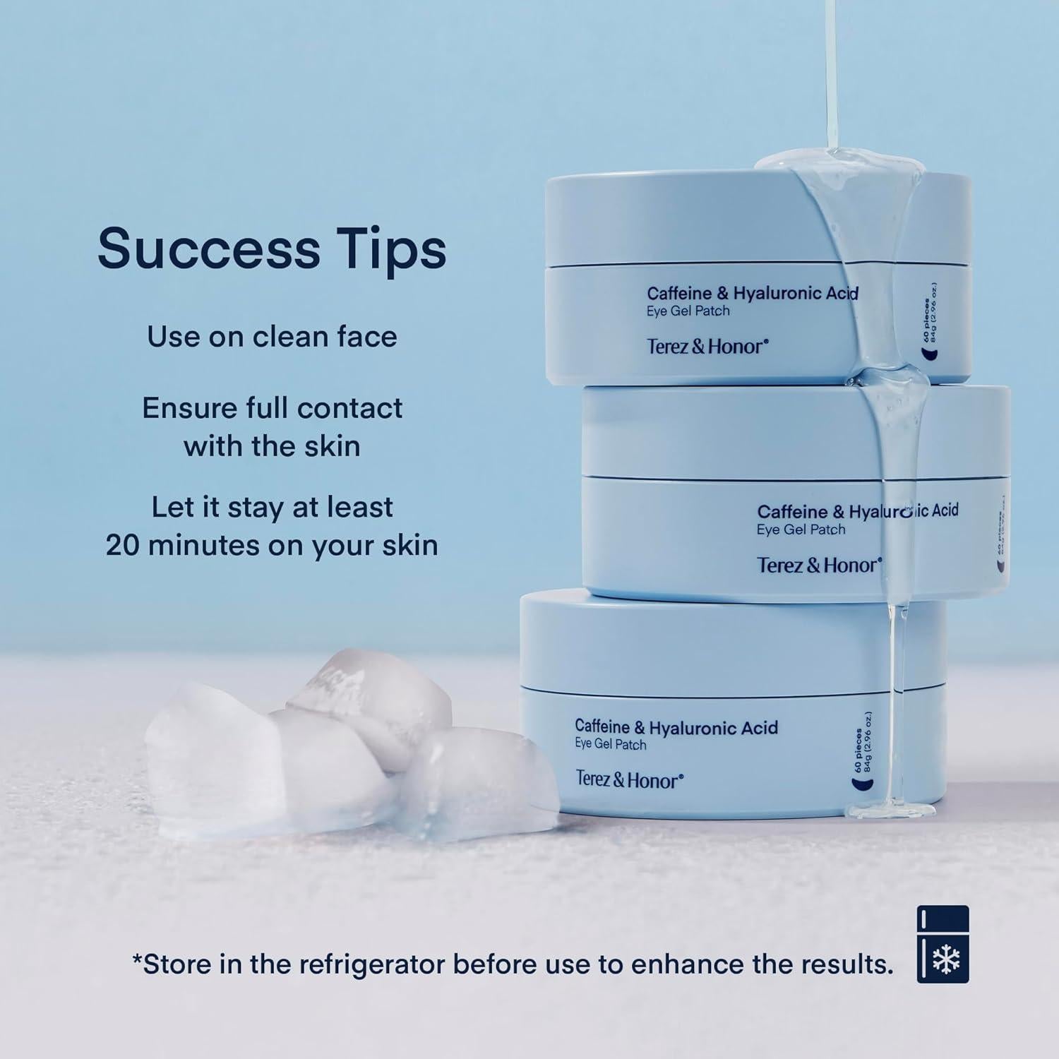 Parche para Ojos Dewycream 30 Pares Hidratantes Antienvejecimiento