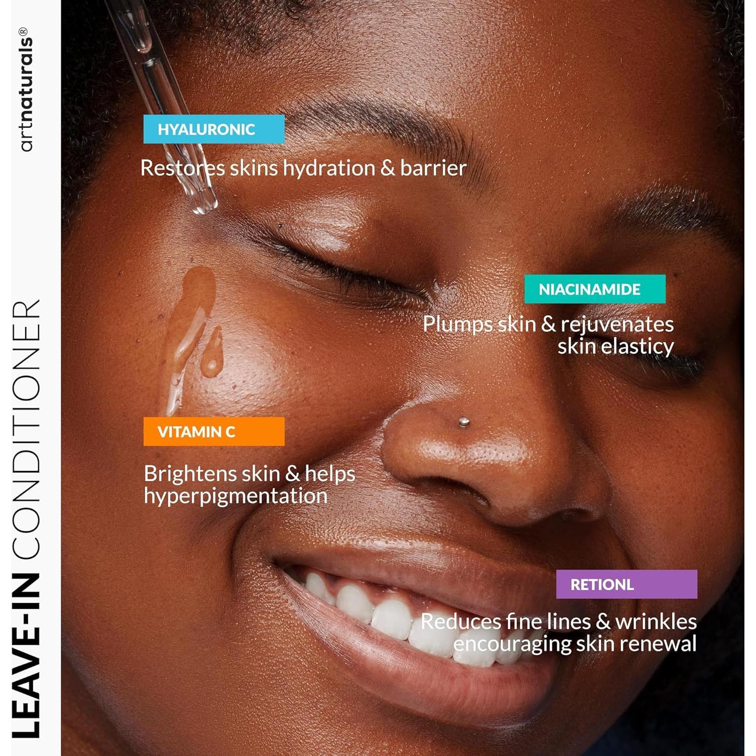 Set Cuidado Piel 4 Piezas Artnaturals Vitamina C Retinol