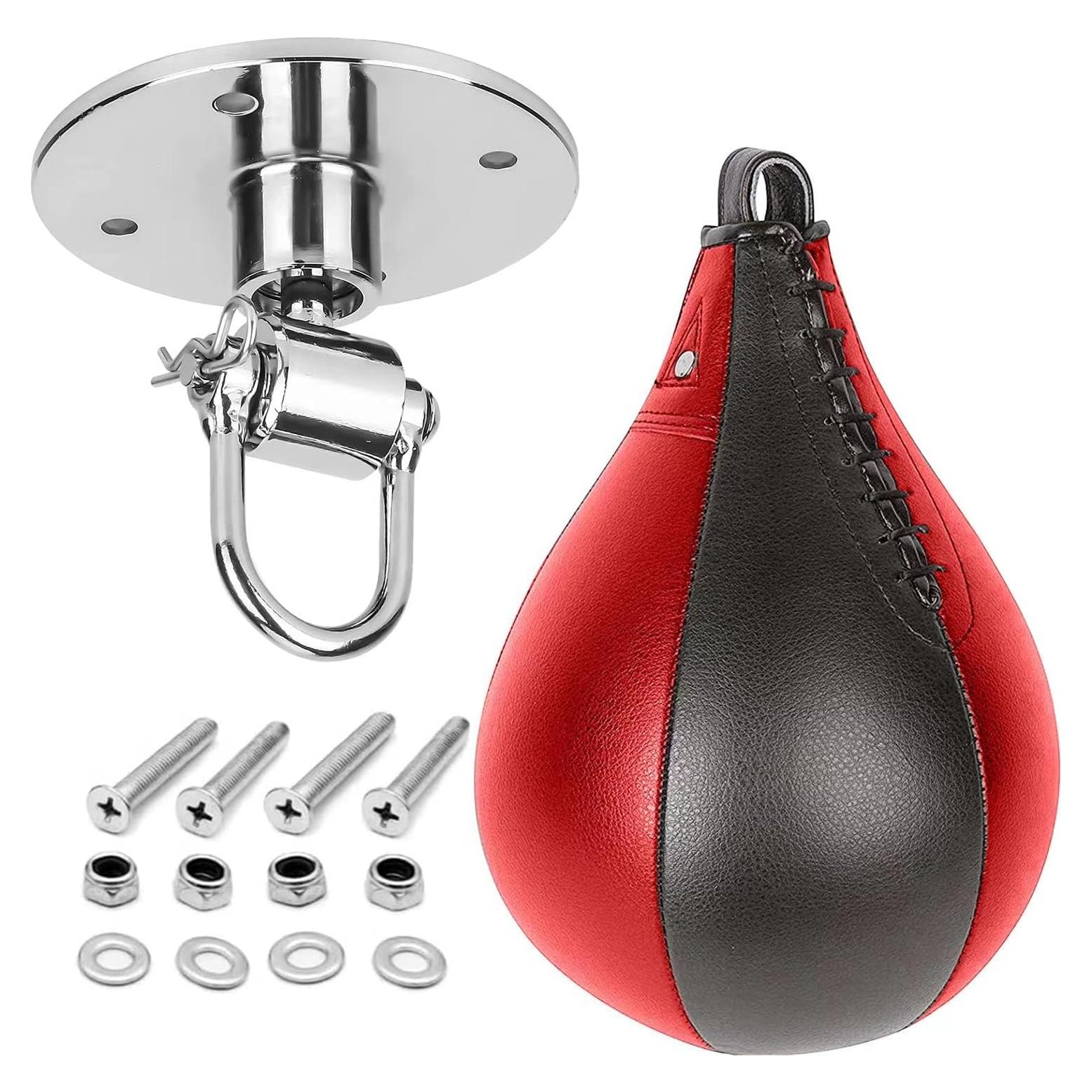 Saco de Golpes Rápido Kvittra de Cuero PU para Boxeo