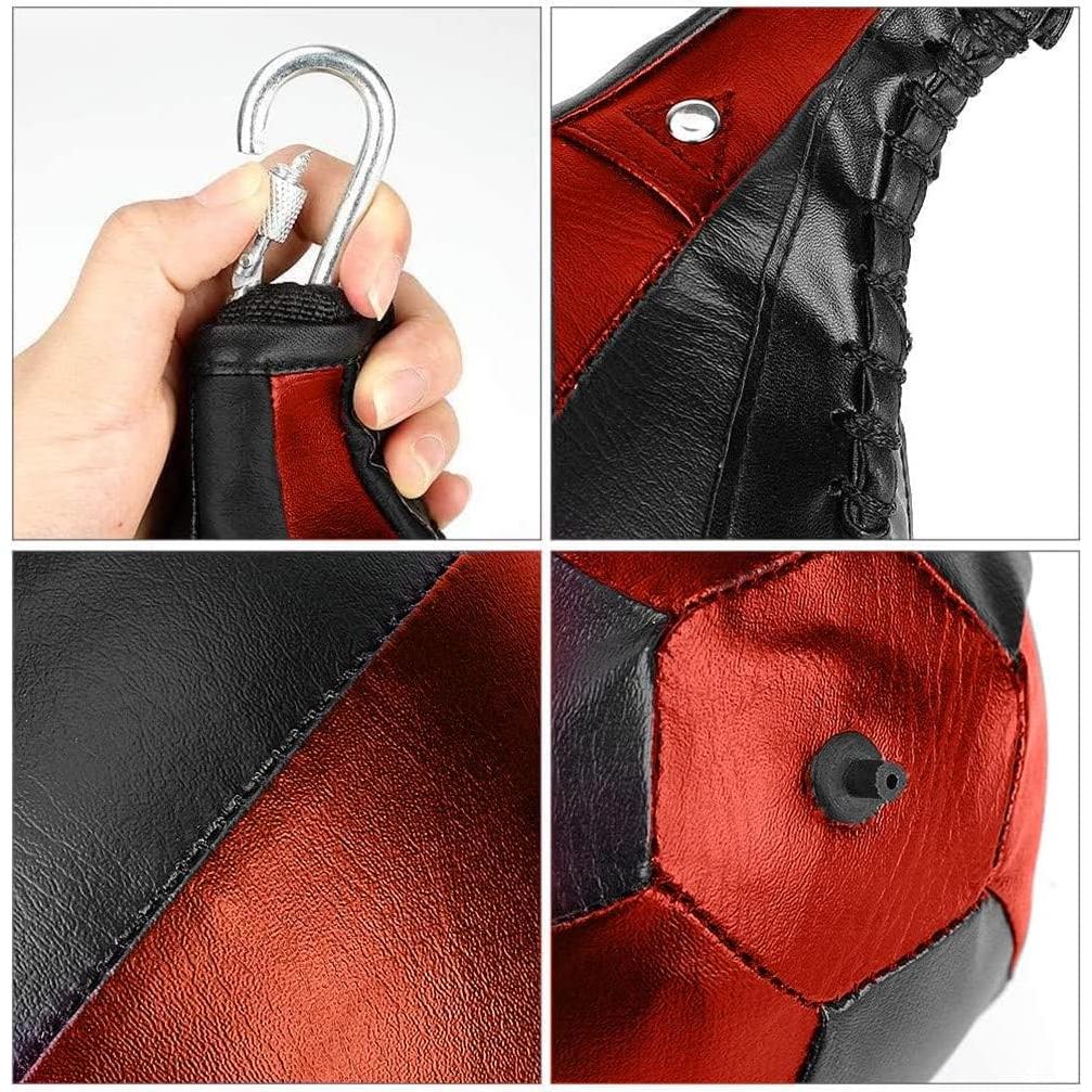 Saco de Golpes Rápido Kvittra de Cuero PU para Boxeo