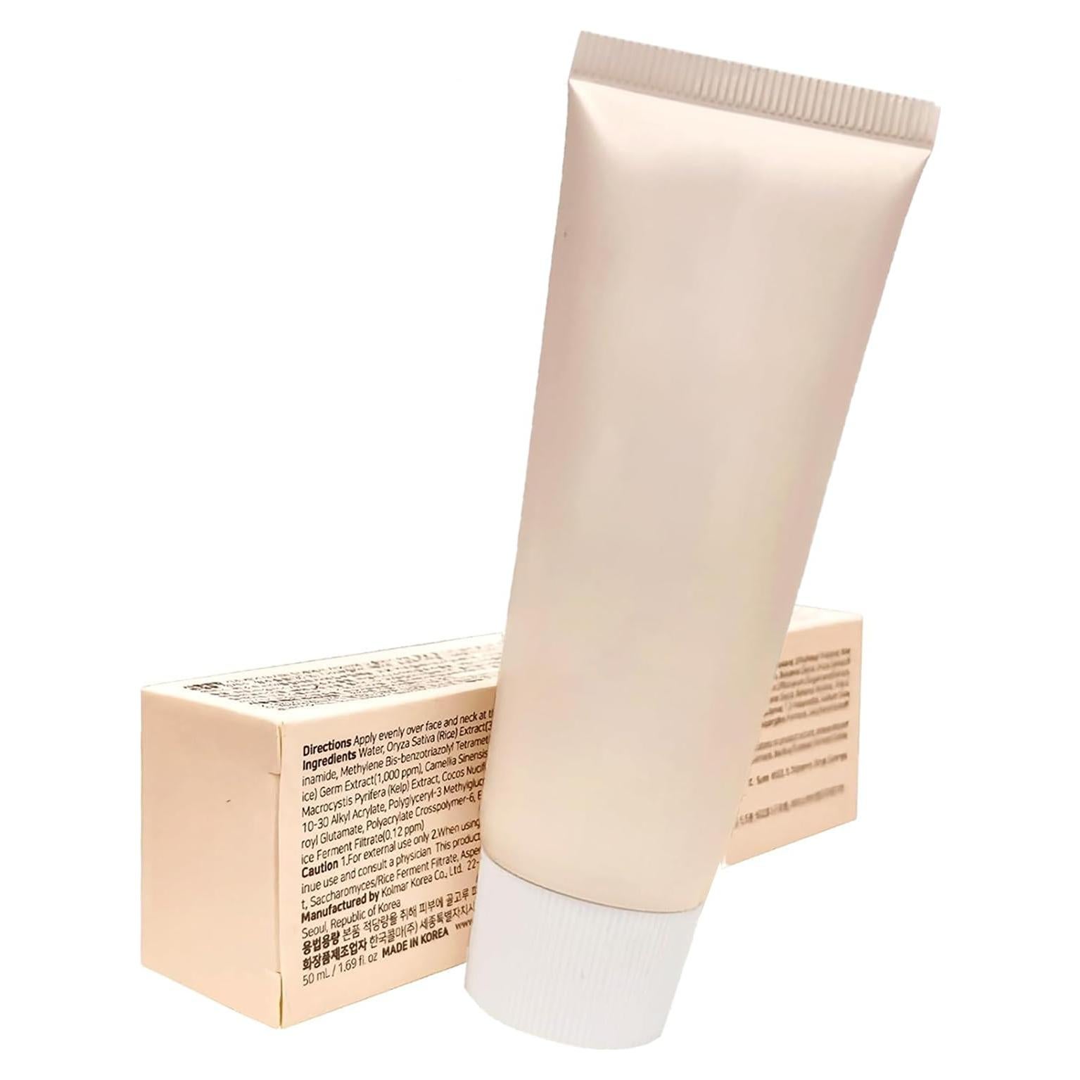 Protector Solar Orgánico Relief Sun SPF50+ 50ml - Cuidado Coreano