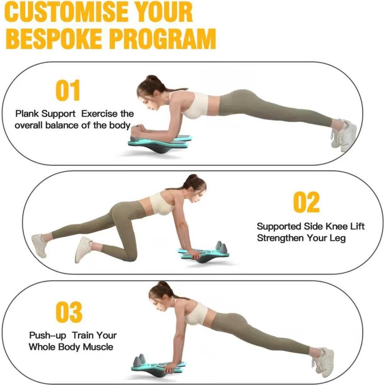 Tabla de Equilibrio Multifuncional Lerpio con Laberinto Verde