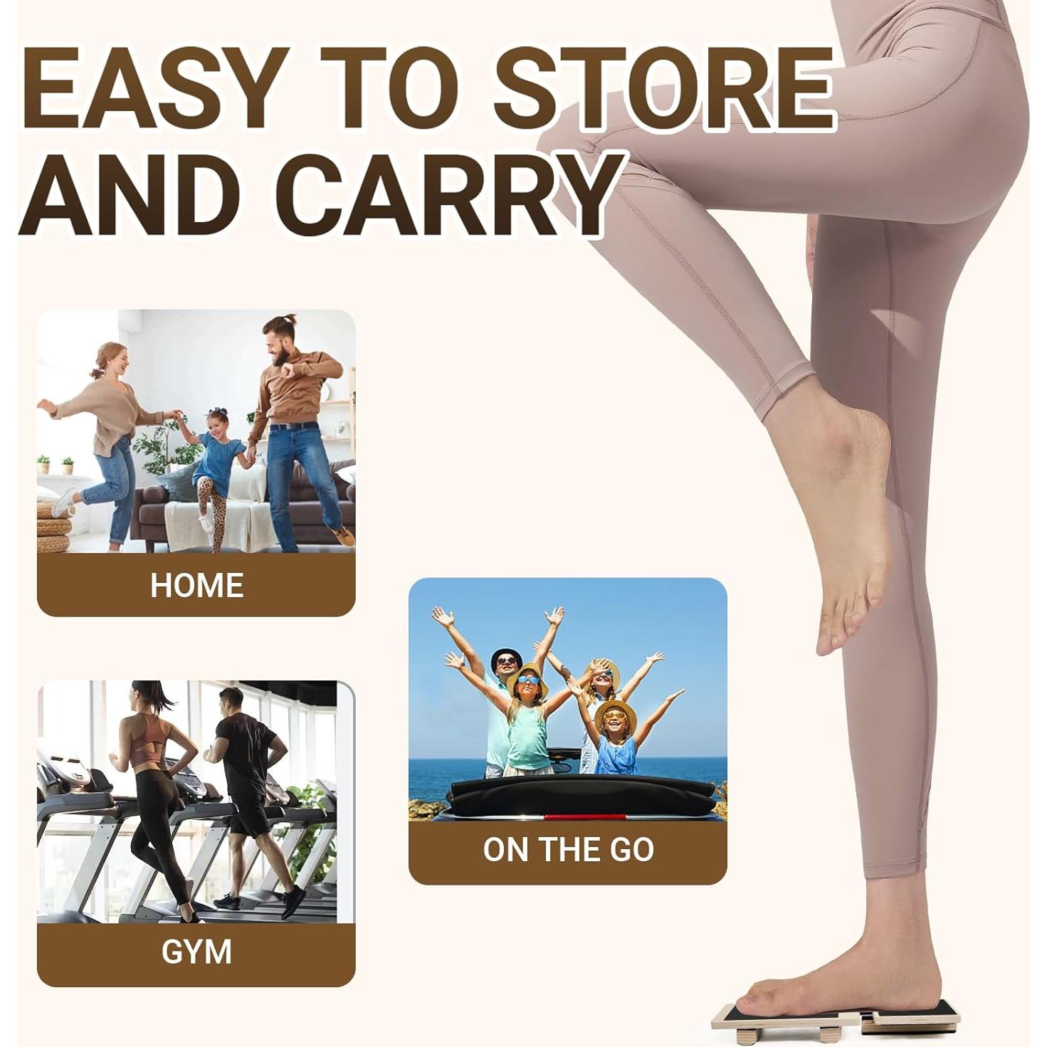 Tablero de Equilibrio Sarpulo para Tobillo - Ejercitador de Estabilidad