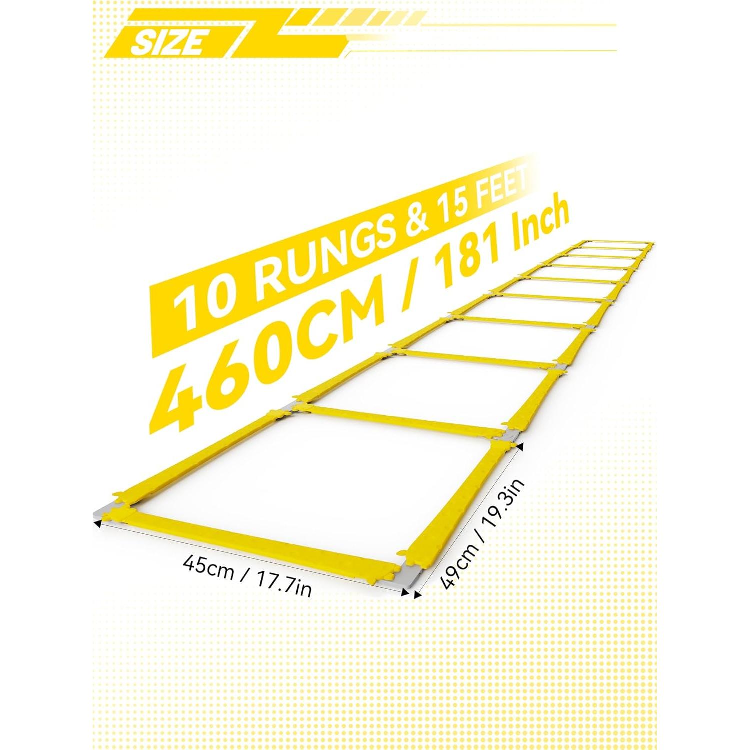 Escalera de Agilidad TONTATTA TT-Agility - 10 Peldaños 4.6m