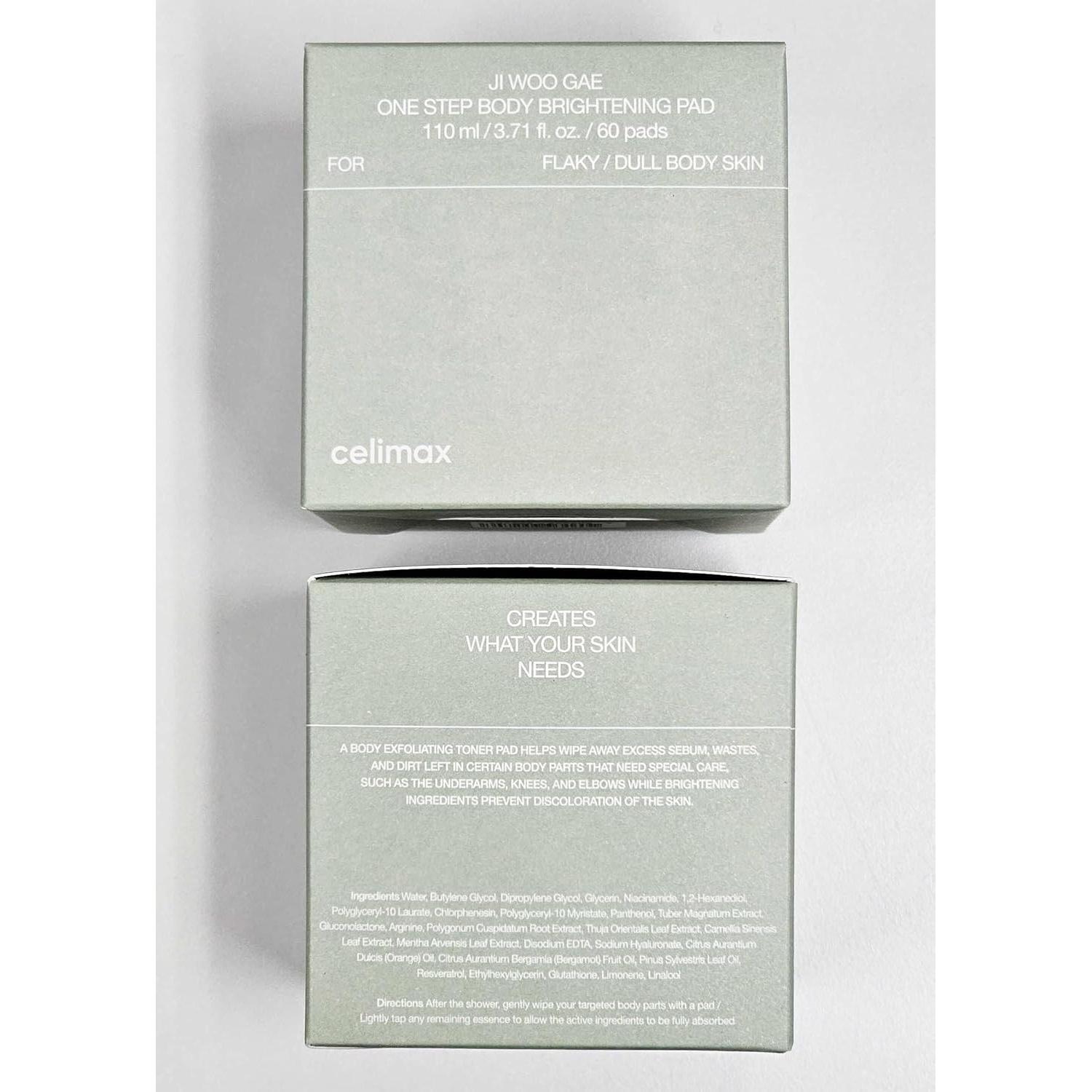 Almohadilla Iluminadora Celimax 110ml Exfoliante Corporal