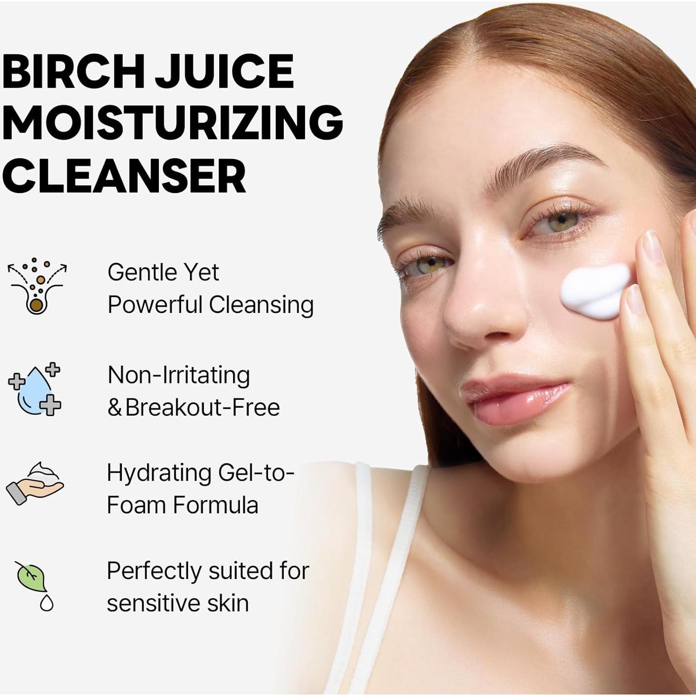 Limpiador Gel Round Lab 150ml Hidratante y Purificante