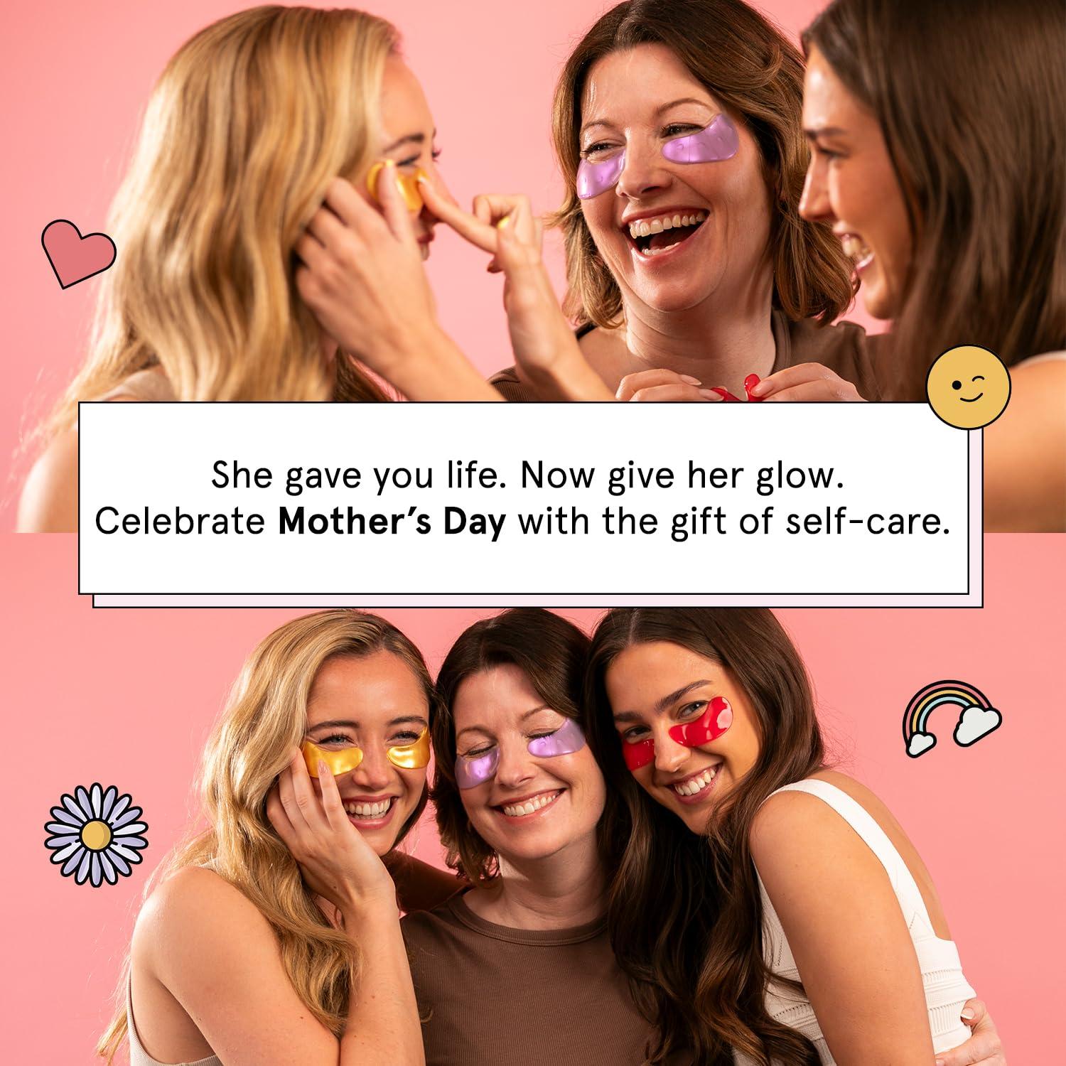 Mascarilla para Ojos Grace & Stella - 24 Pares Dorados