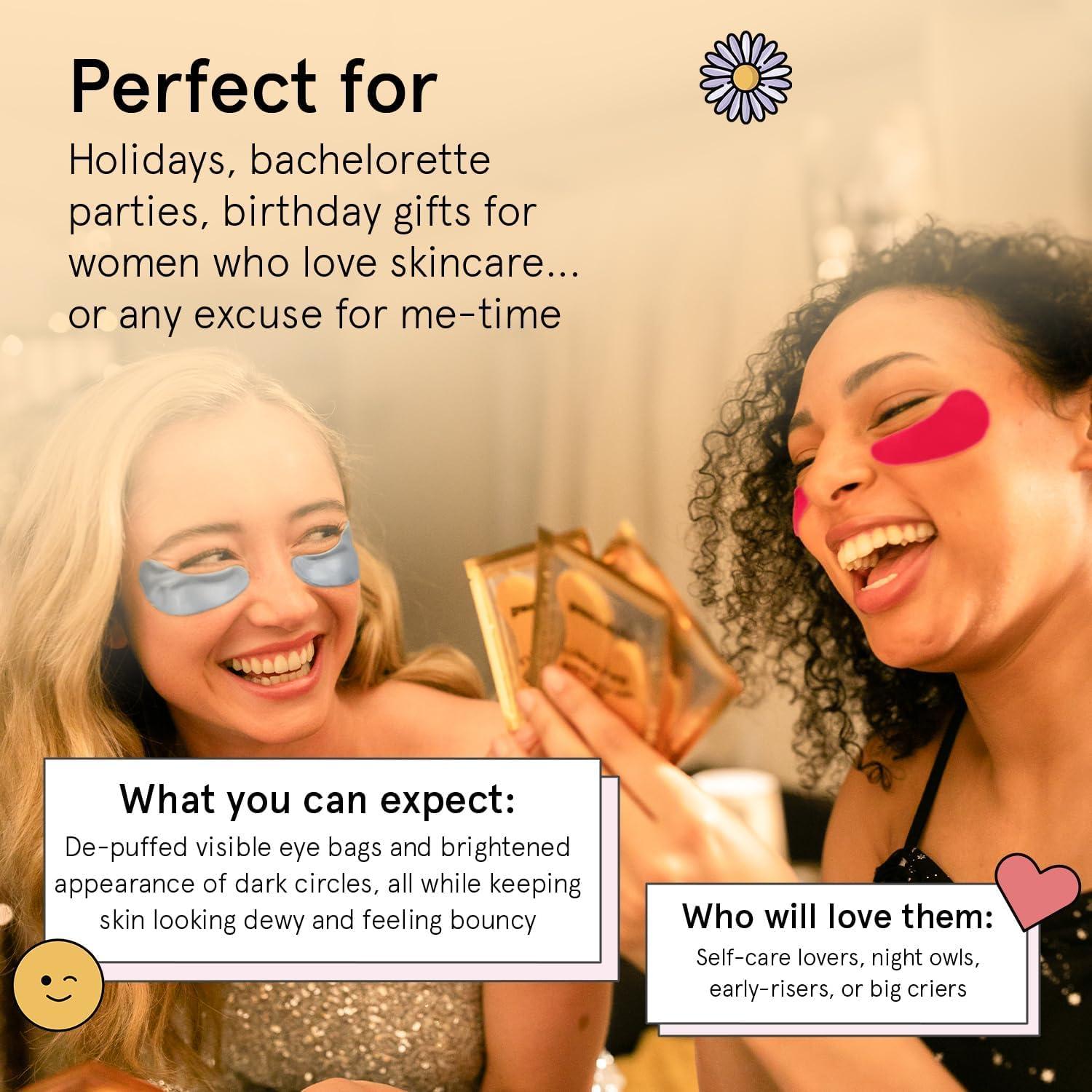 Mascarilla para Ojos Grace & Stella - 24 Pares Dorados