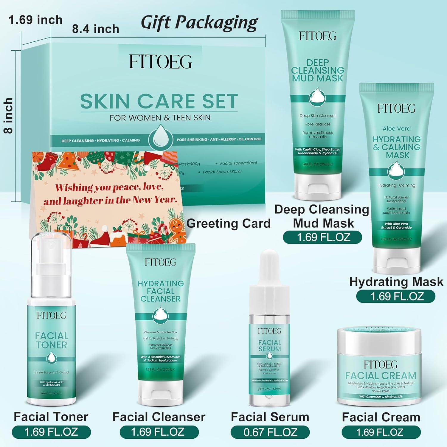 Set Cuidado Facial FITOEG para Mujeres y Adolescentes