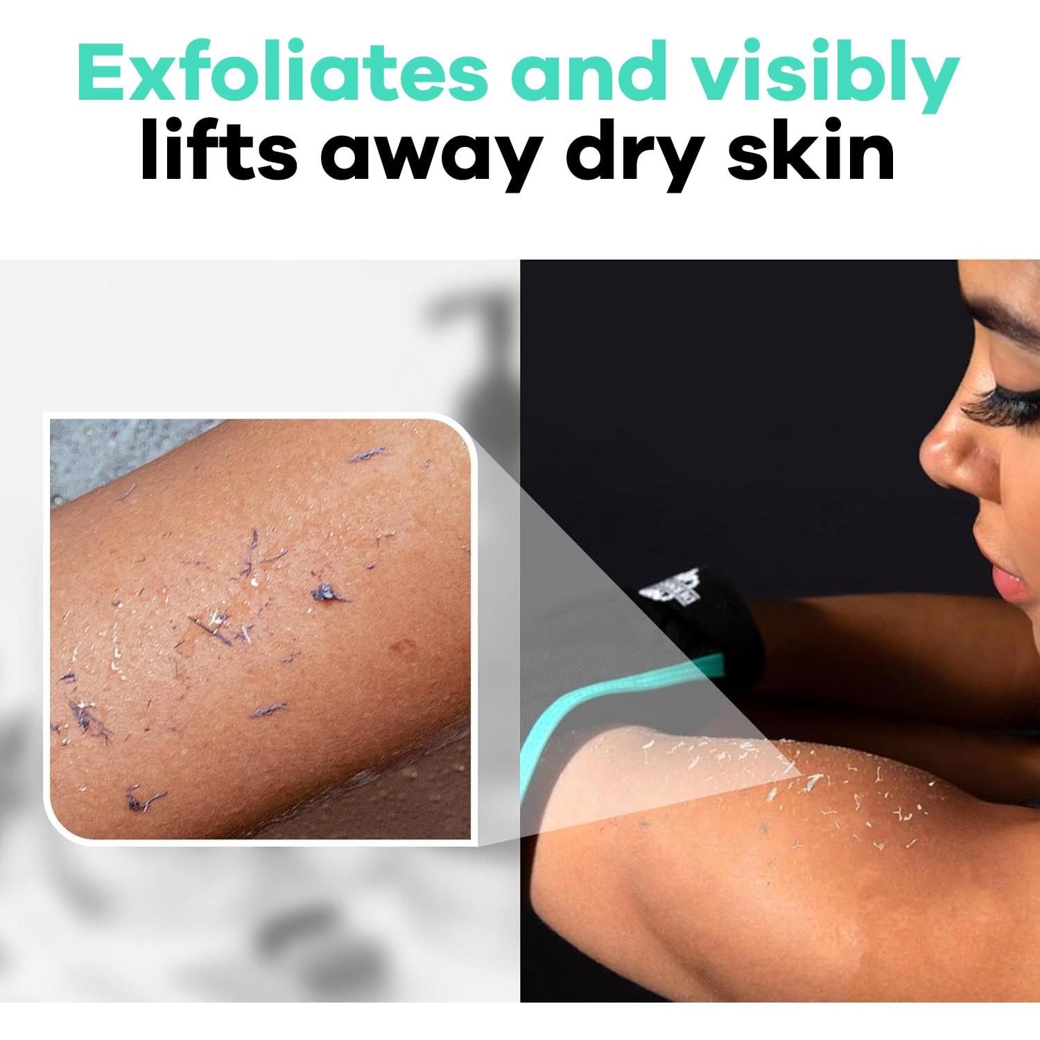Guante Exfoliante Dermasuri - Mitón para Cuerpo 1 Paquete