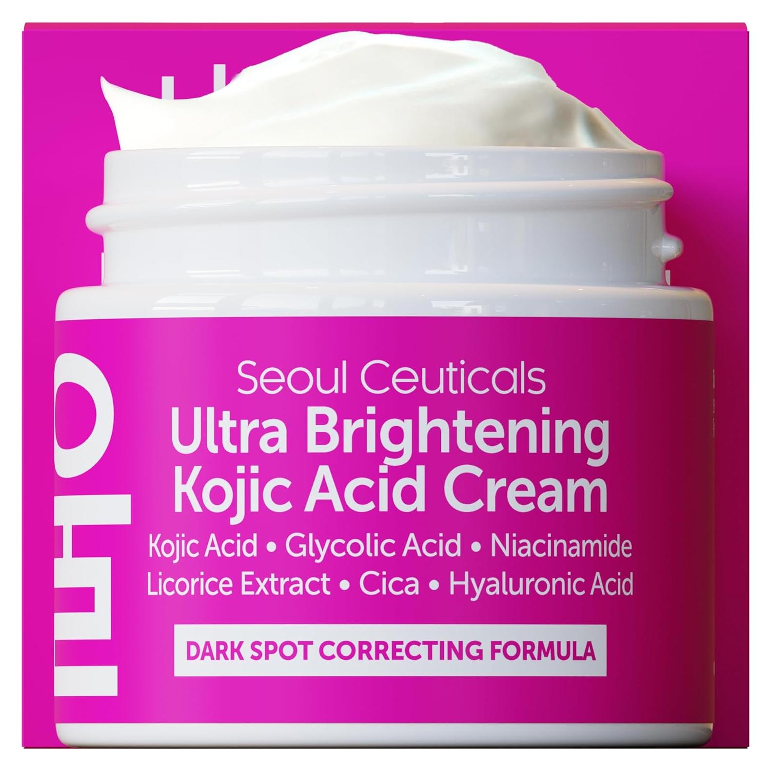 Crema Aclaradora SeoulCeuticals 56.7g - Ácido Kójico + Glicólico