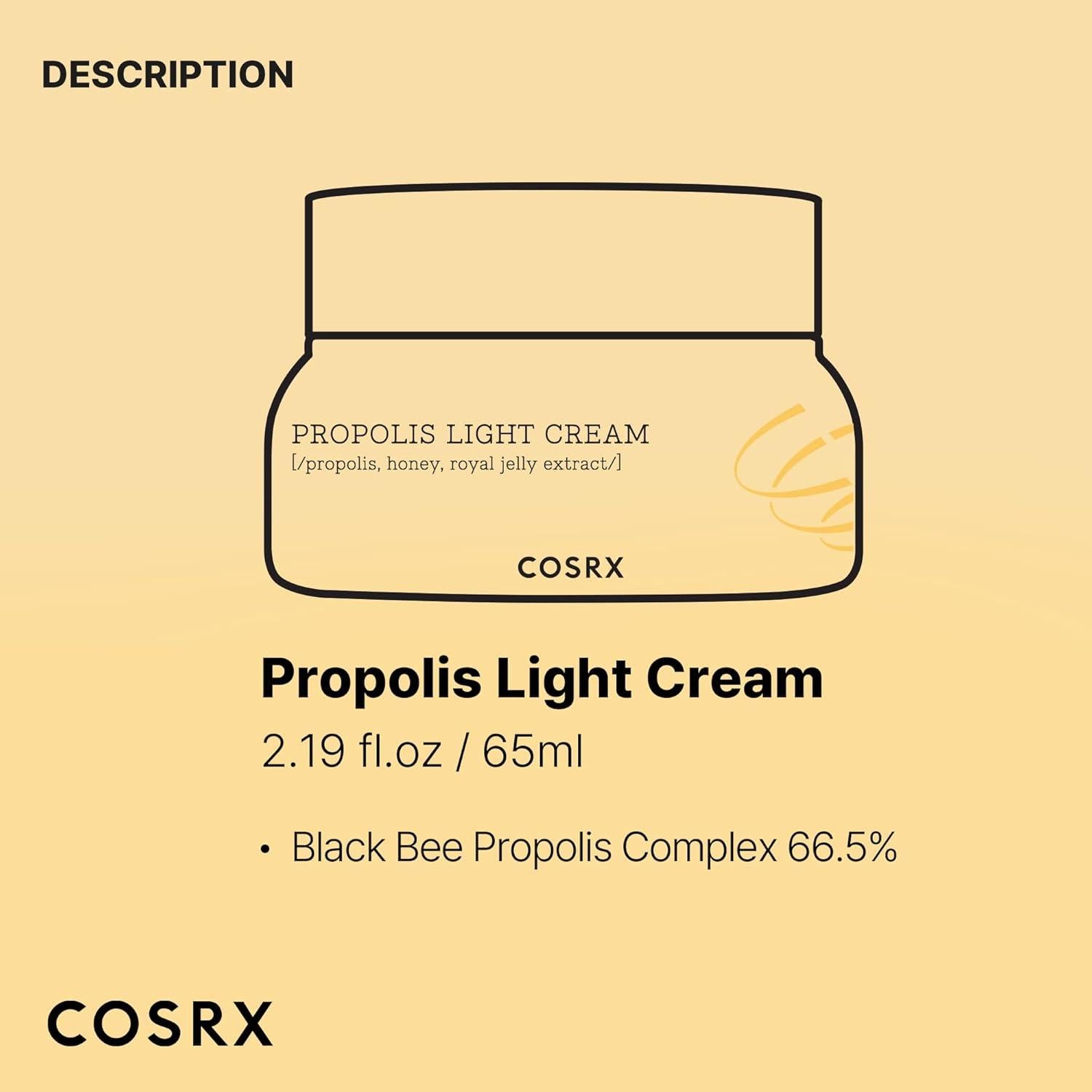 Crema Hidratante COSRX Full Fit Propóleo 65ml - Cuidado Facial
