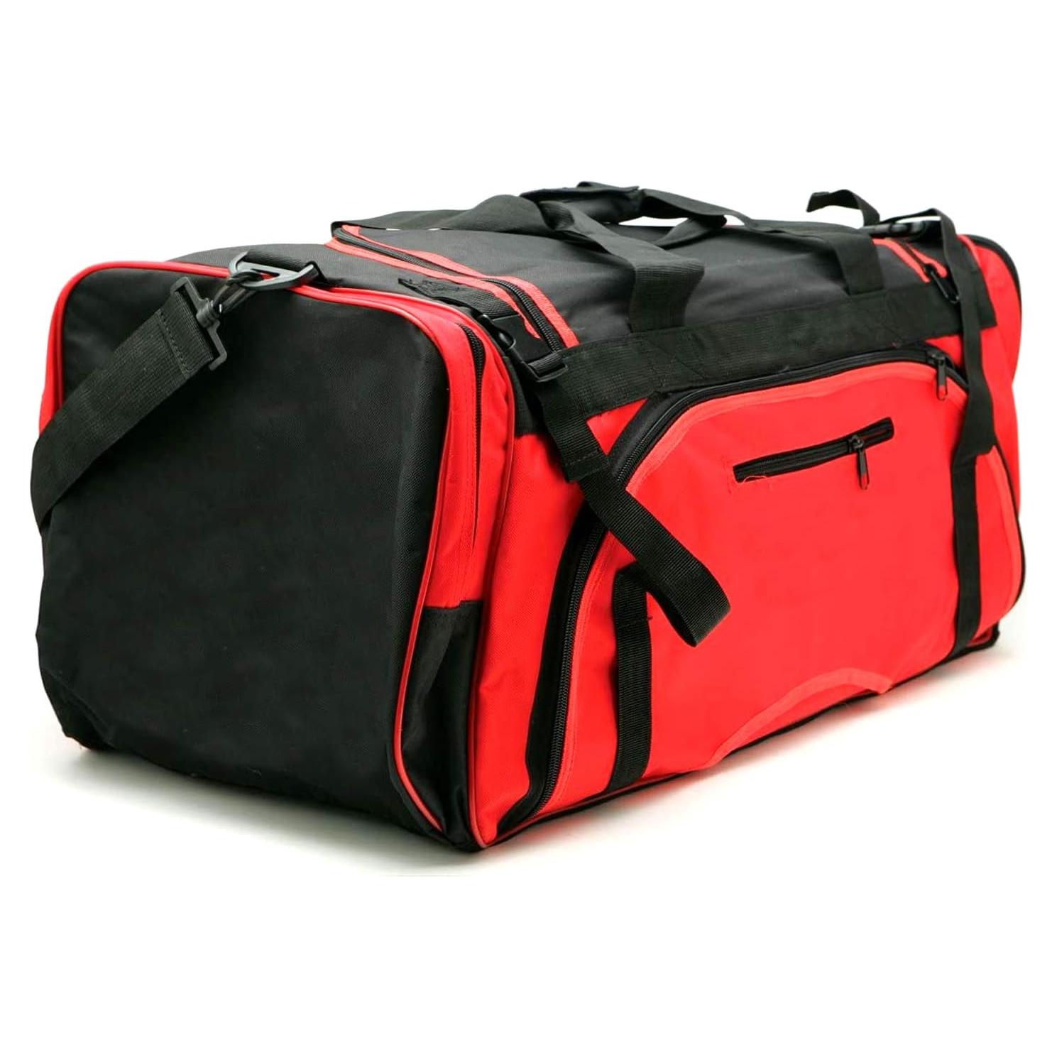 Bolsa de Equipamiento AAMA para Sparring Taekwondo Grande Rojo