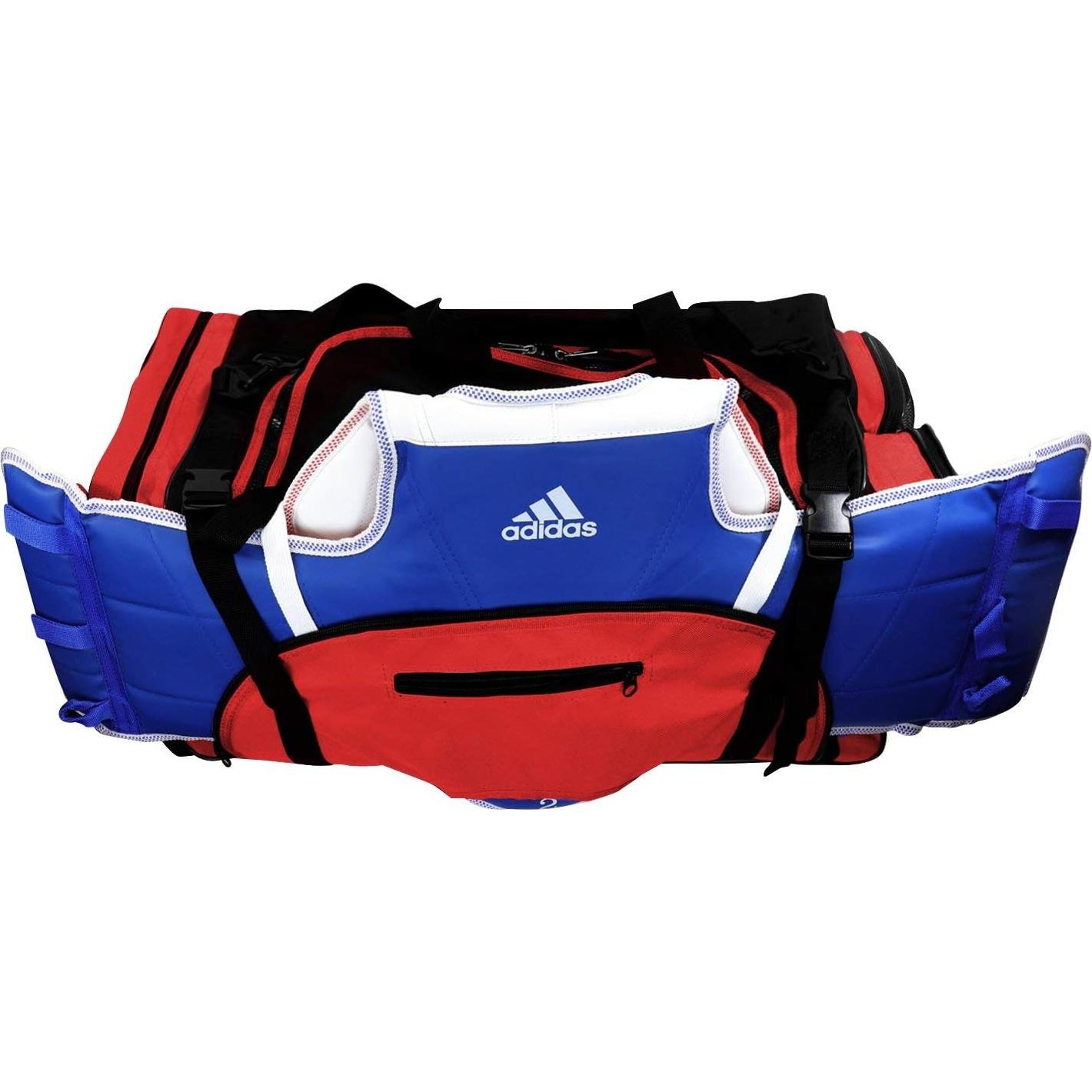 Bolsa de Equipamiento AAMA para Sparring Taekwondo Grande Rojo