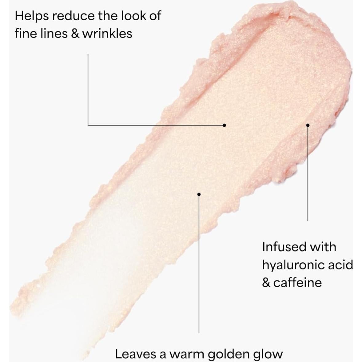 Bálsamo para Ojos TULA Skin Care Gold Glow 9.86g - Hidrata y Ilumina