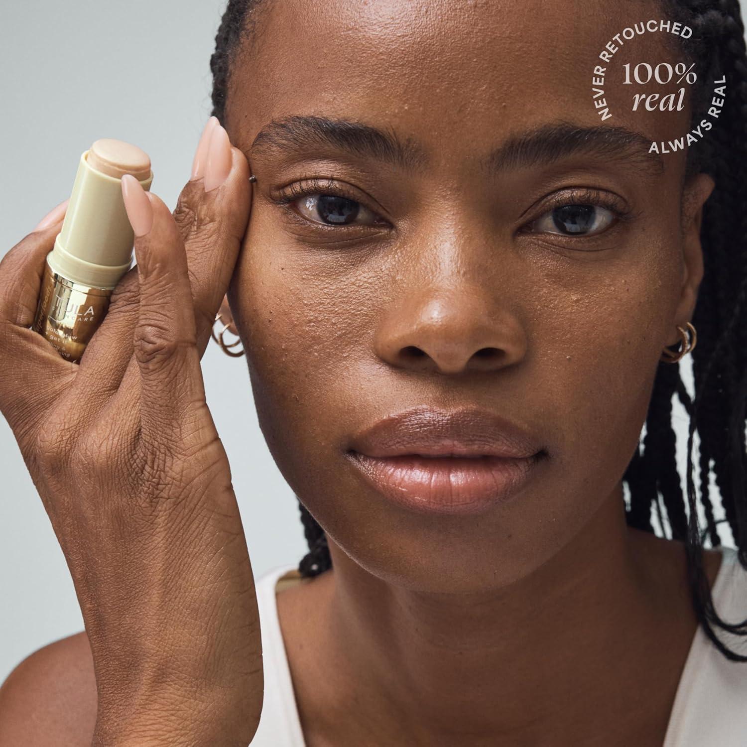 Bálsamo para Ojos TULA Skin Care Gold Glow 9.86g - Hidrata y Ilumina