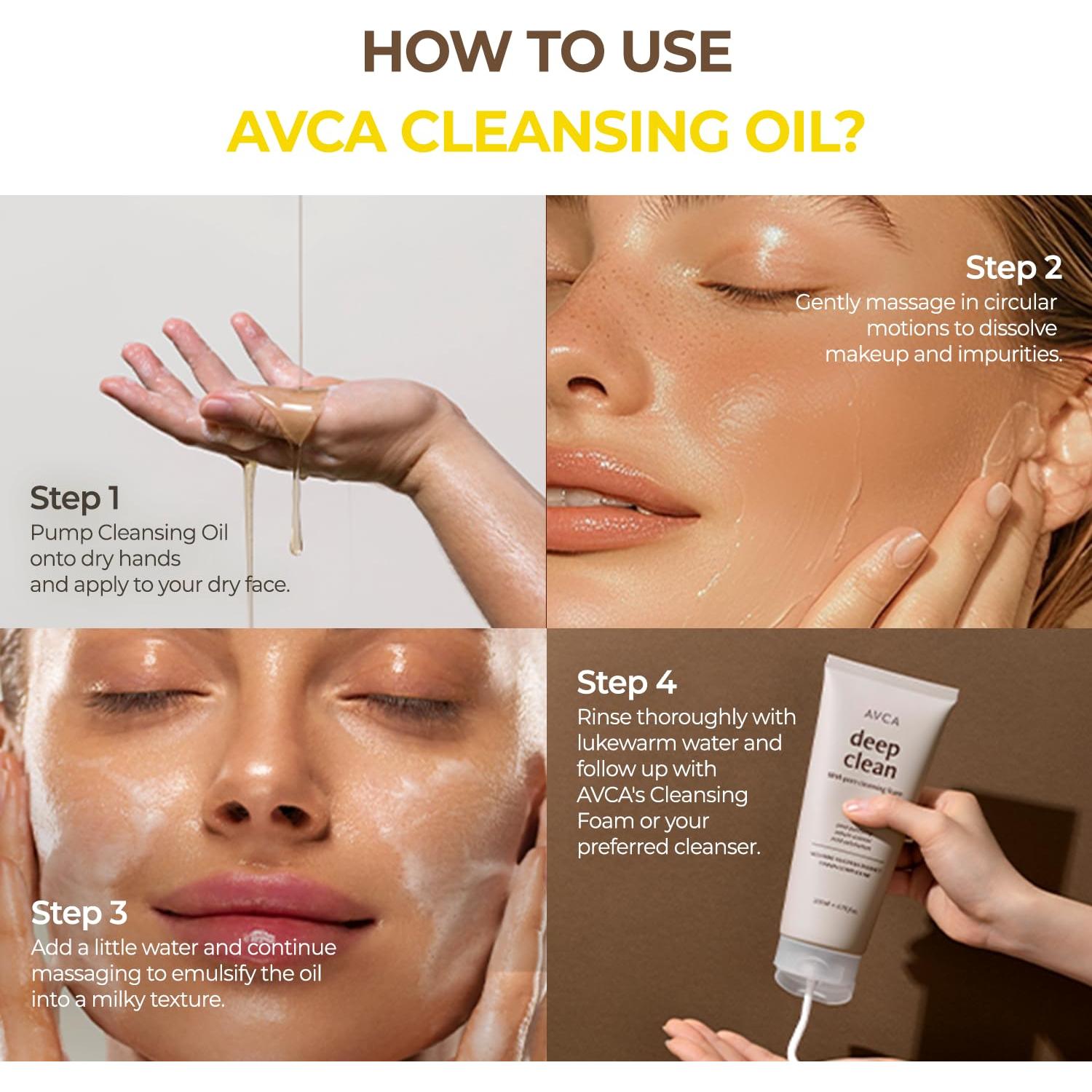 Removedor de Puntos Negros Aceite Limpiador Coreano 300ml