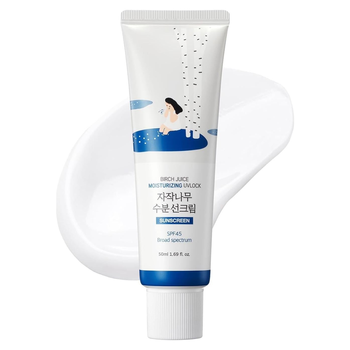 ROUND LAB Protector Solar Jugo de Abedul SPF 45 Ligero 50ml