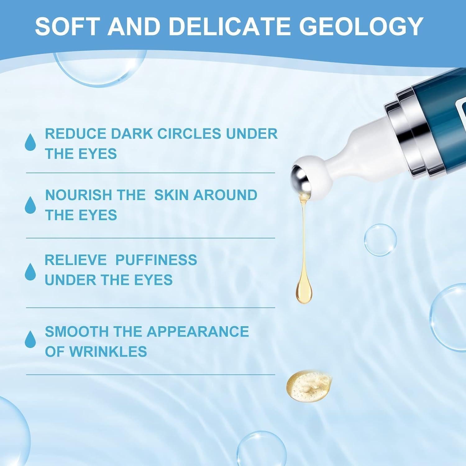 Crema para Ojos Dongyu con Cafeína 14.48x2.54cm Hidratante