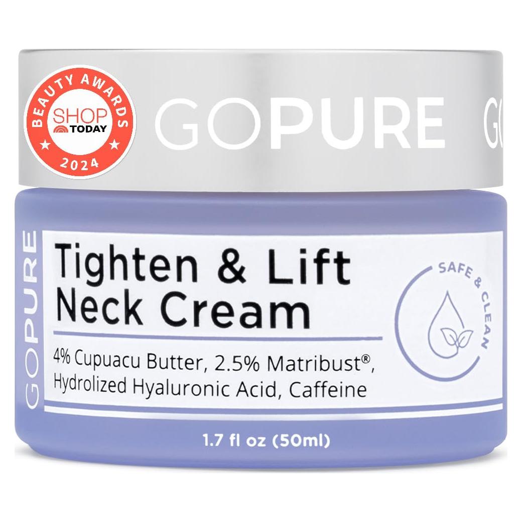 Crema para el Cuello goPure - Apreta y Levanta 6.1cm