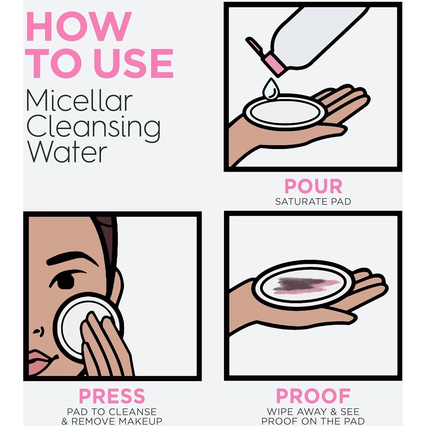 Agua Micelar Garnier 400ml Limpiador Facial Vegano