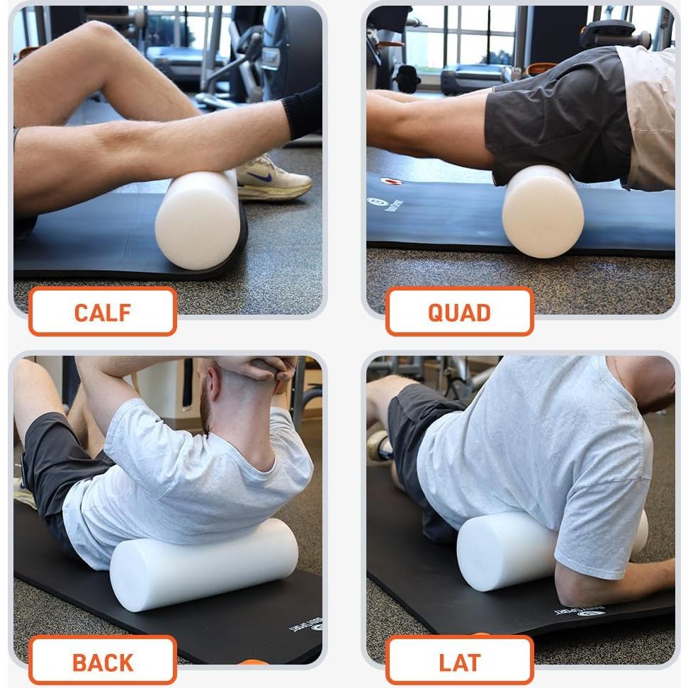 Rodillo de Espuma Body Sport 91.44 cm - Alta Densidad para Rehabilitación