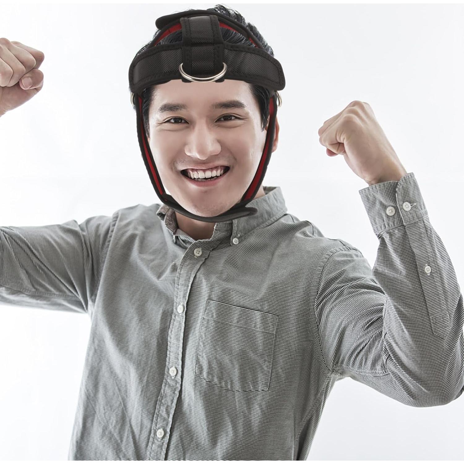 Arnés Ajustable Ganazono para Ejercicios de Cuello 25x21.5cm