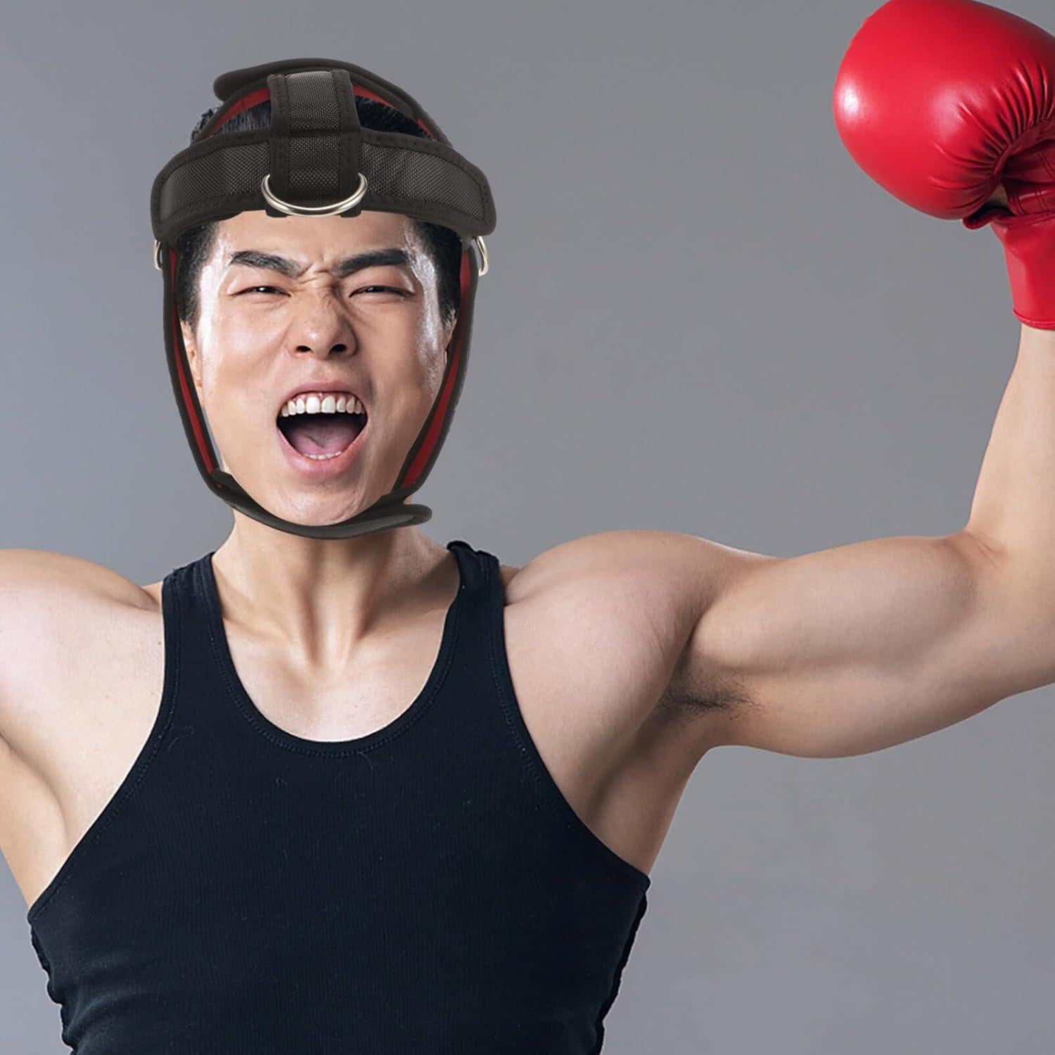 Arnés Ajustable Ganazono para Ejercicios de Cuello 25x21.5cm