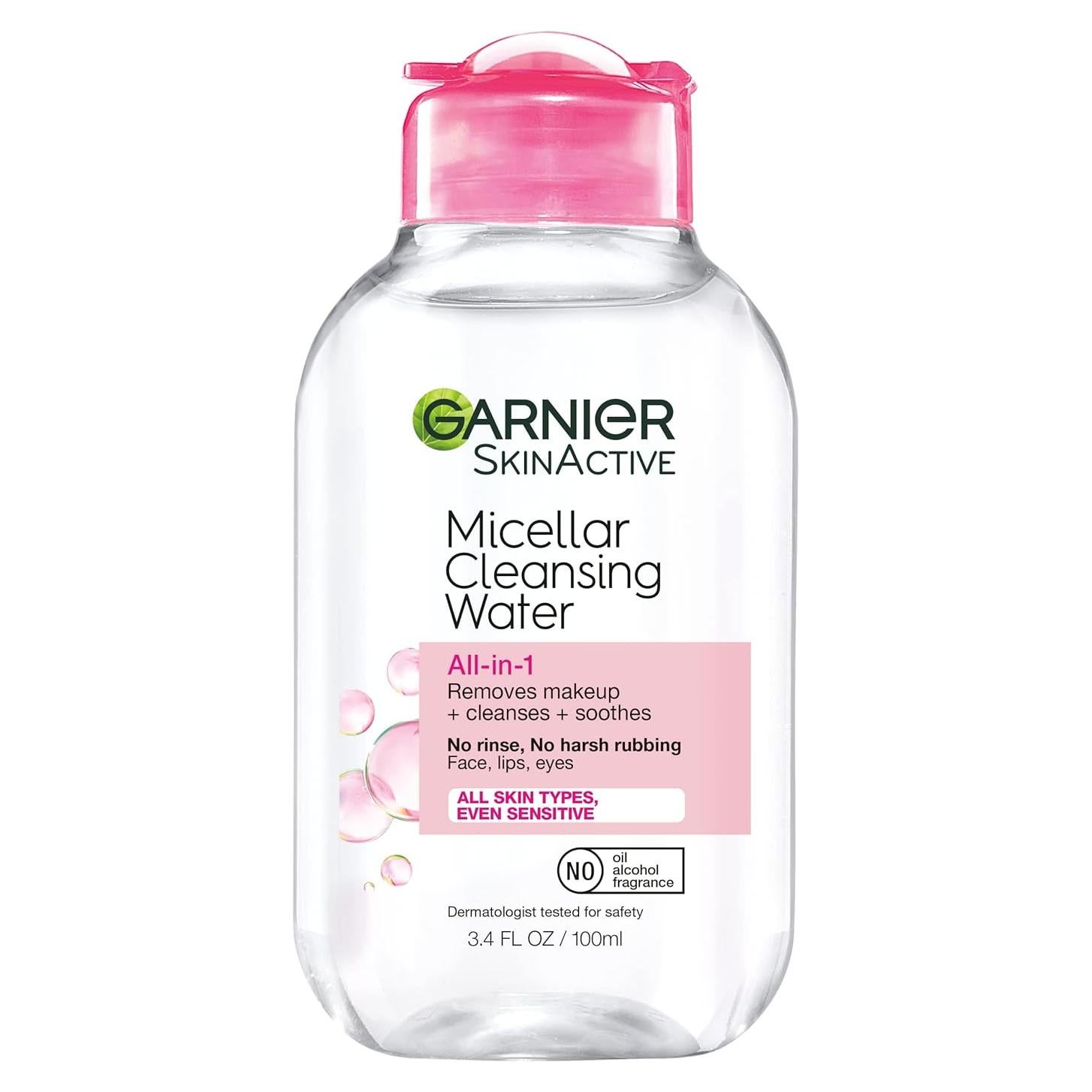 Agua Micelar Garnier 100 mL Limpiador Facial Todo en 1