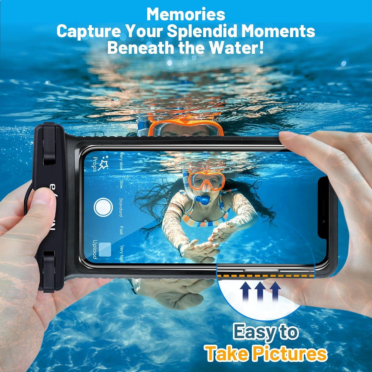 Funda Impermeable Niveaya para iPhone 15/14/13/12 hasta 7"