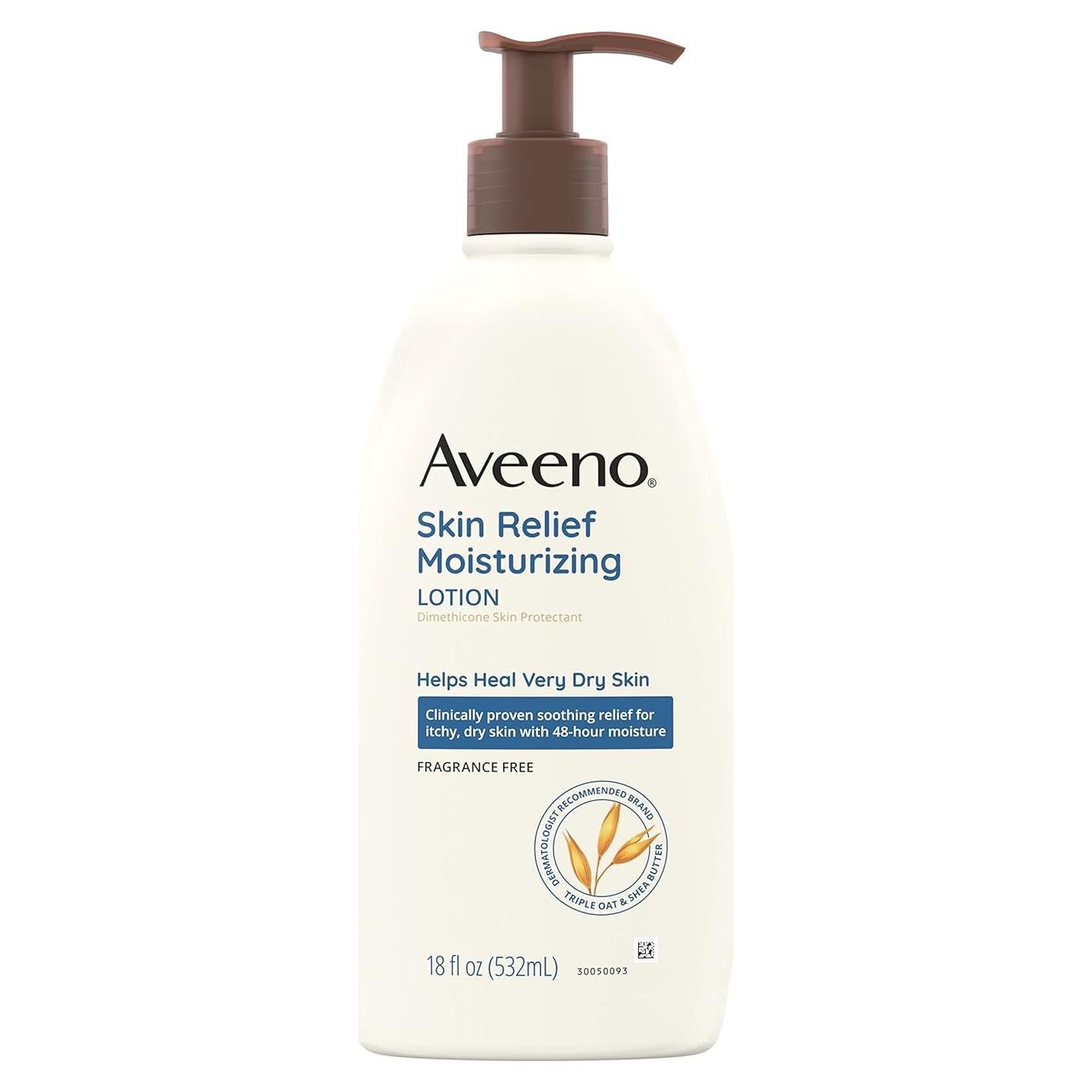 Loción Hidratante Aveeno Skin Relief 532 ml Sin Fragancia