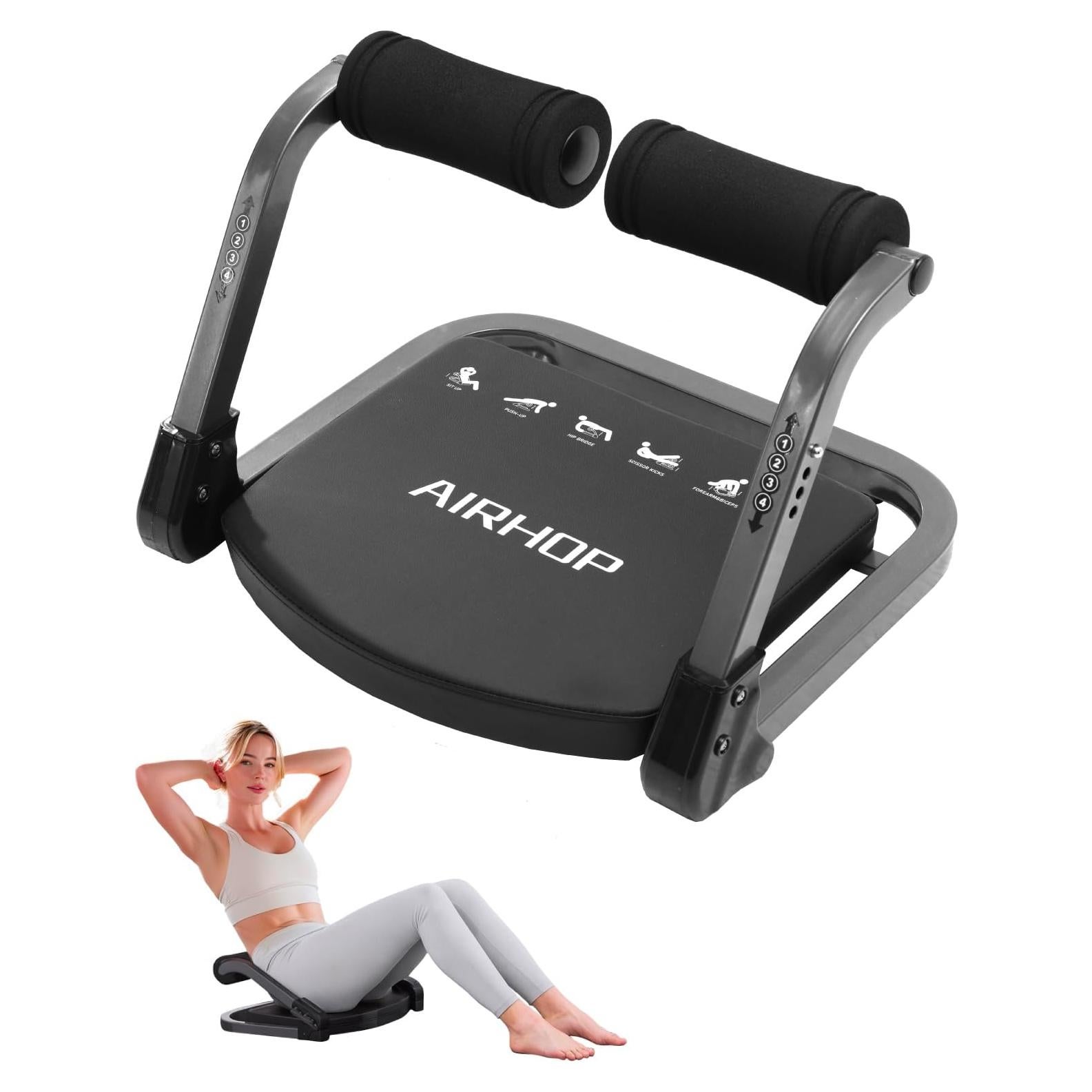 Máquina de Abdominales AIRHOP AH-AB10 Ajustable 4 Niveles
