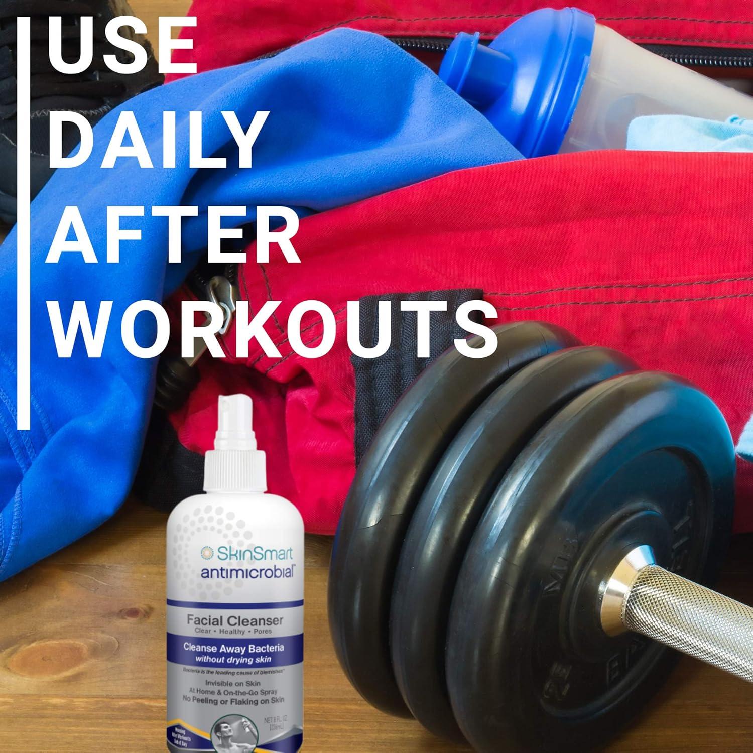 Limpiador Facial SkinSmart 236ml para Acné y Bacterias