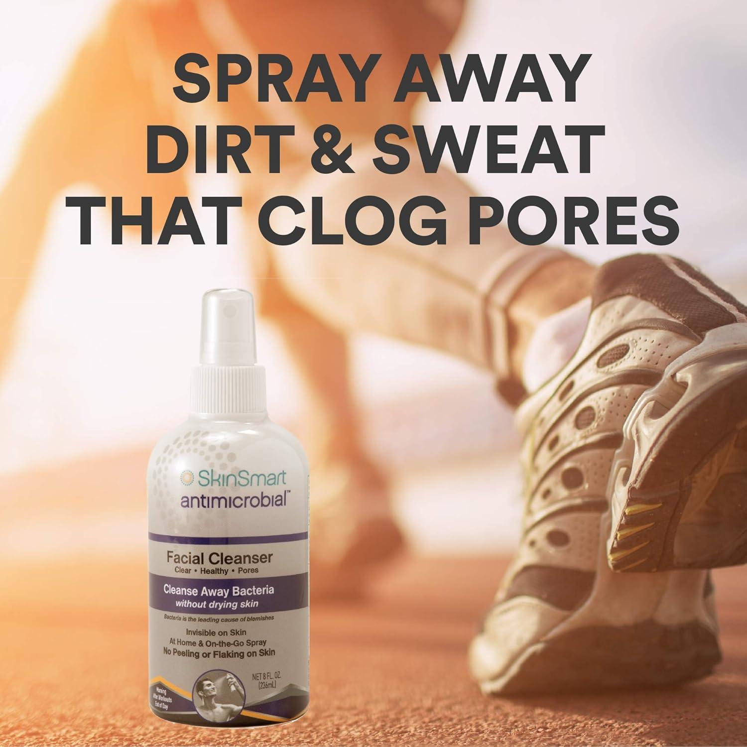 Limpiador Facial SkinSmart 236ml para Acné y Bacterias