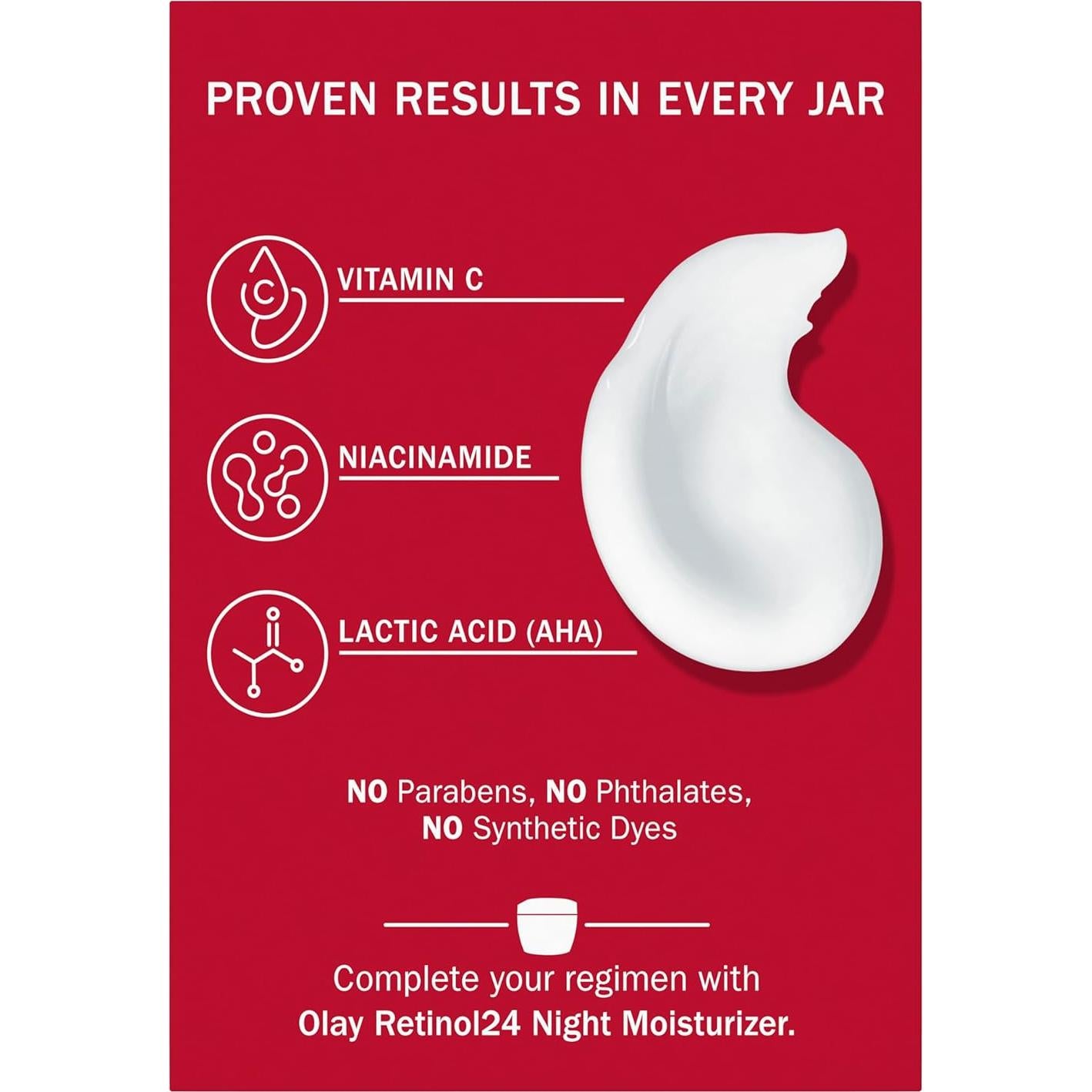 Crema Hidratante Facial Olay Vitamina C 50 ml Iluminadora