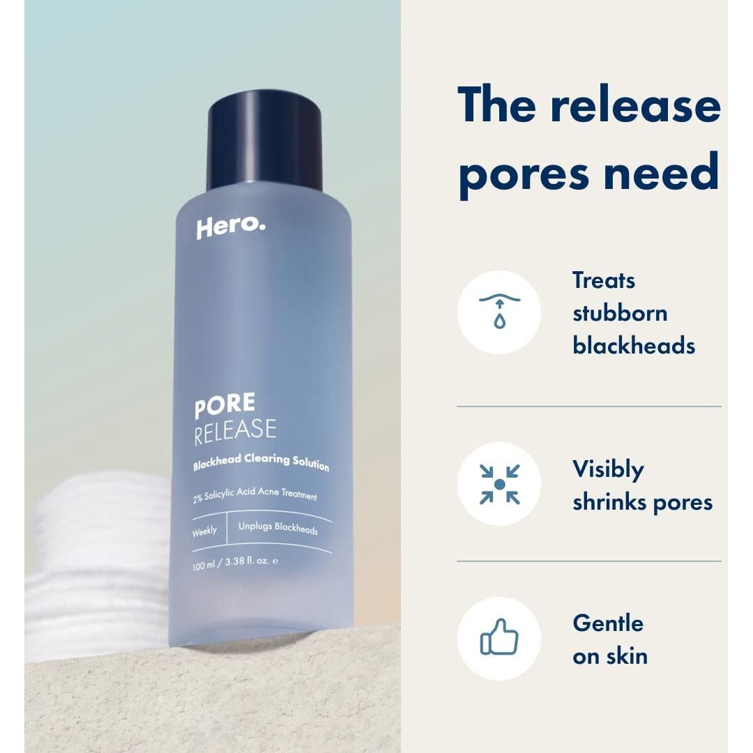 Tónico Exfoliante Hero Cosmetics 100 ml con Ácido Salicílico