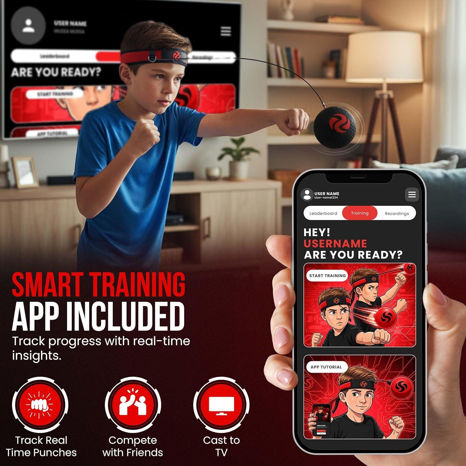 Bola de Reflexión de Boxeo Soul Shift - Kit Competencia con App