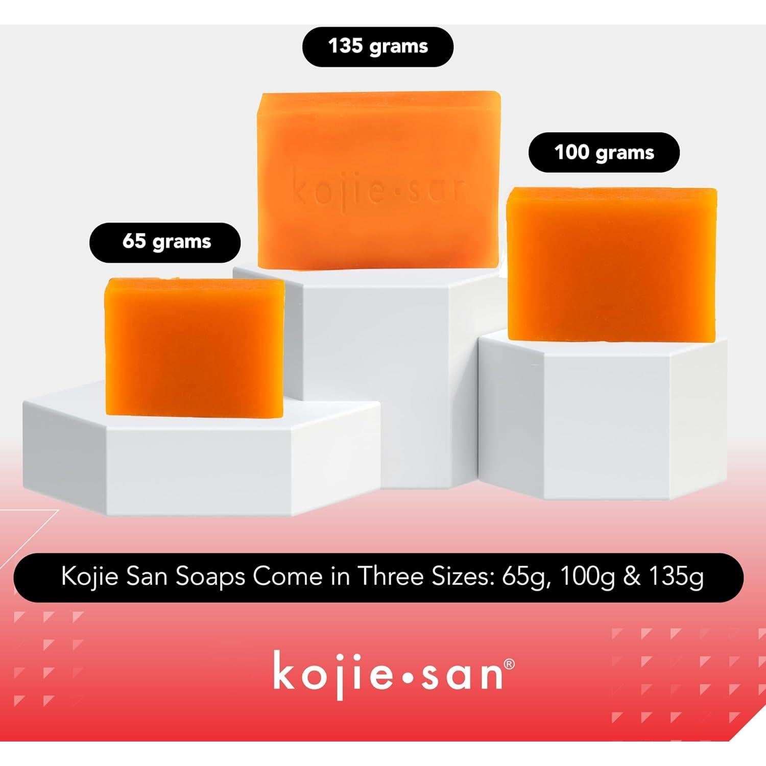 Jabón Kojie San Aclarador 65g x 2 Barras con Glicerina
