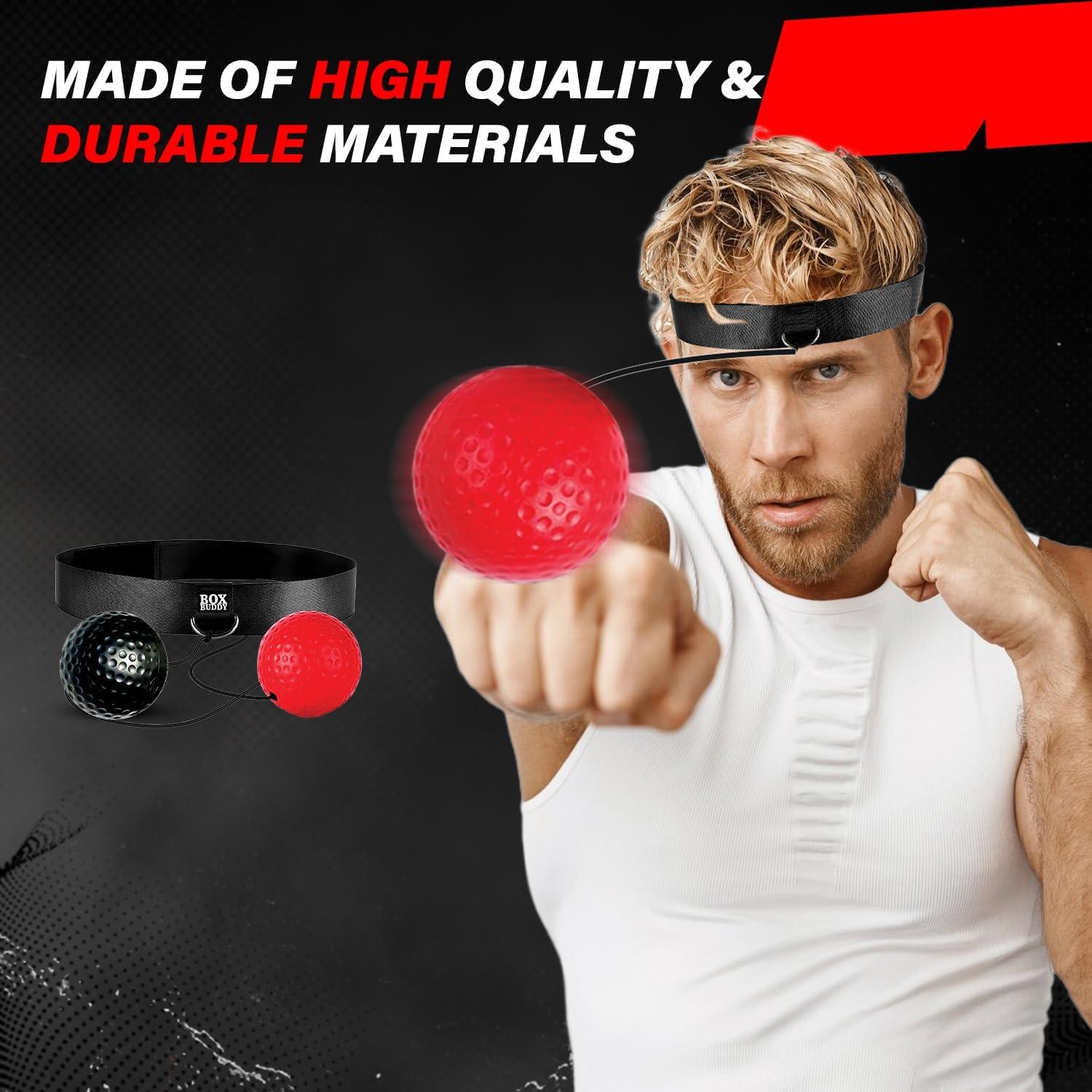 Bola de Boxeo Doohickey Box Buddy - Mejora Reflejos y Agilidad