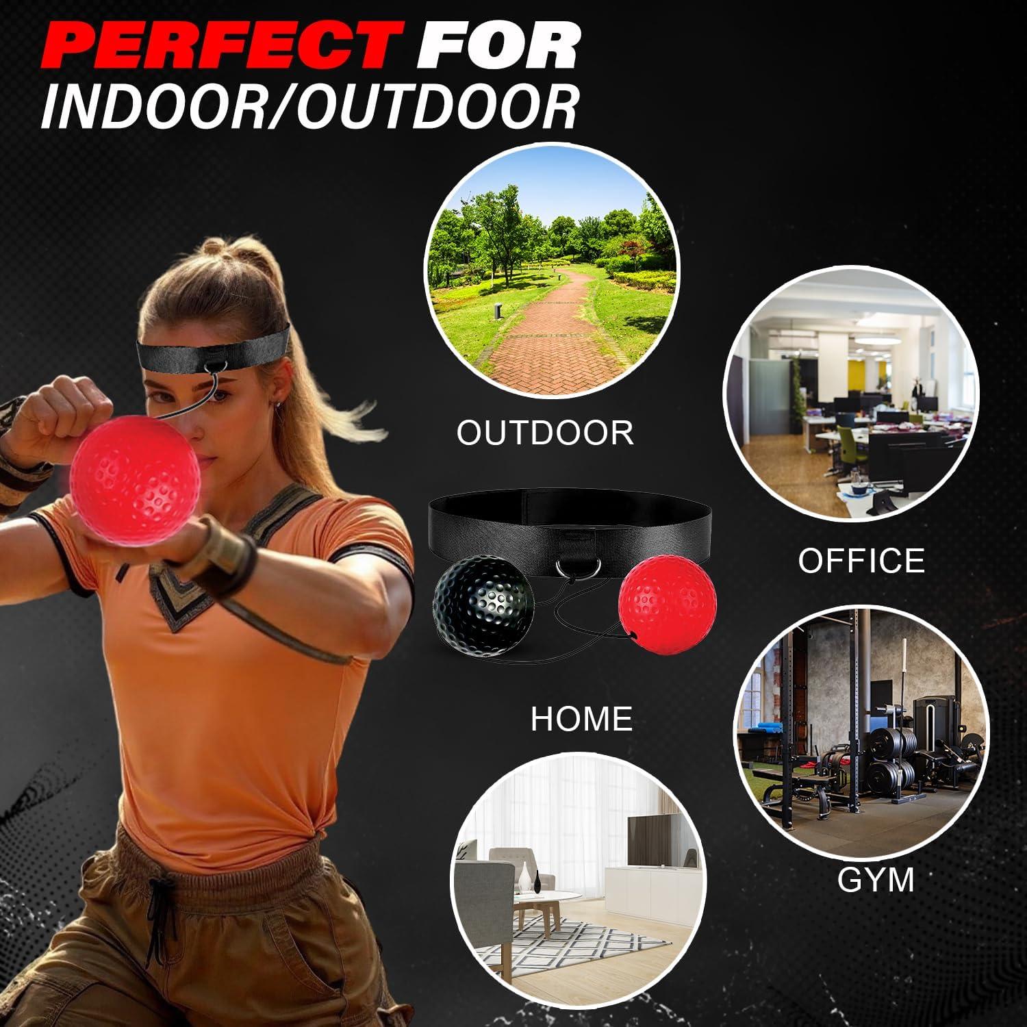 Bola de Boxeo Doohickey Box Buddy - Mejora Reflejos y Agilidad