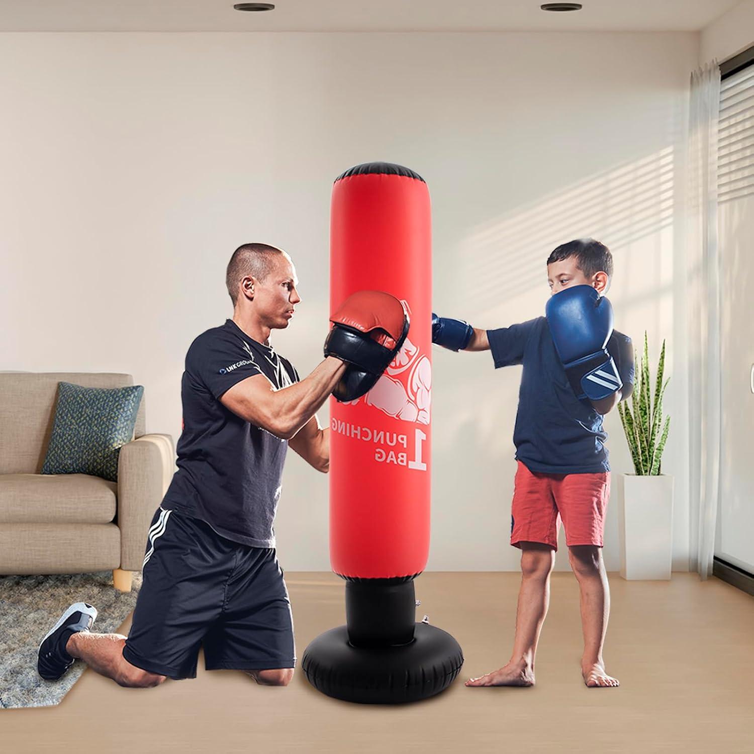 Bolsa de Boxeo Inflable DIMAR GARDEN 1.63m para Niños