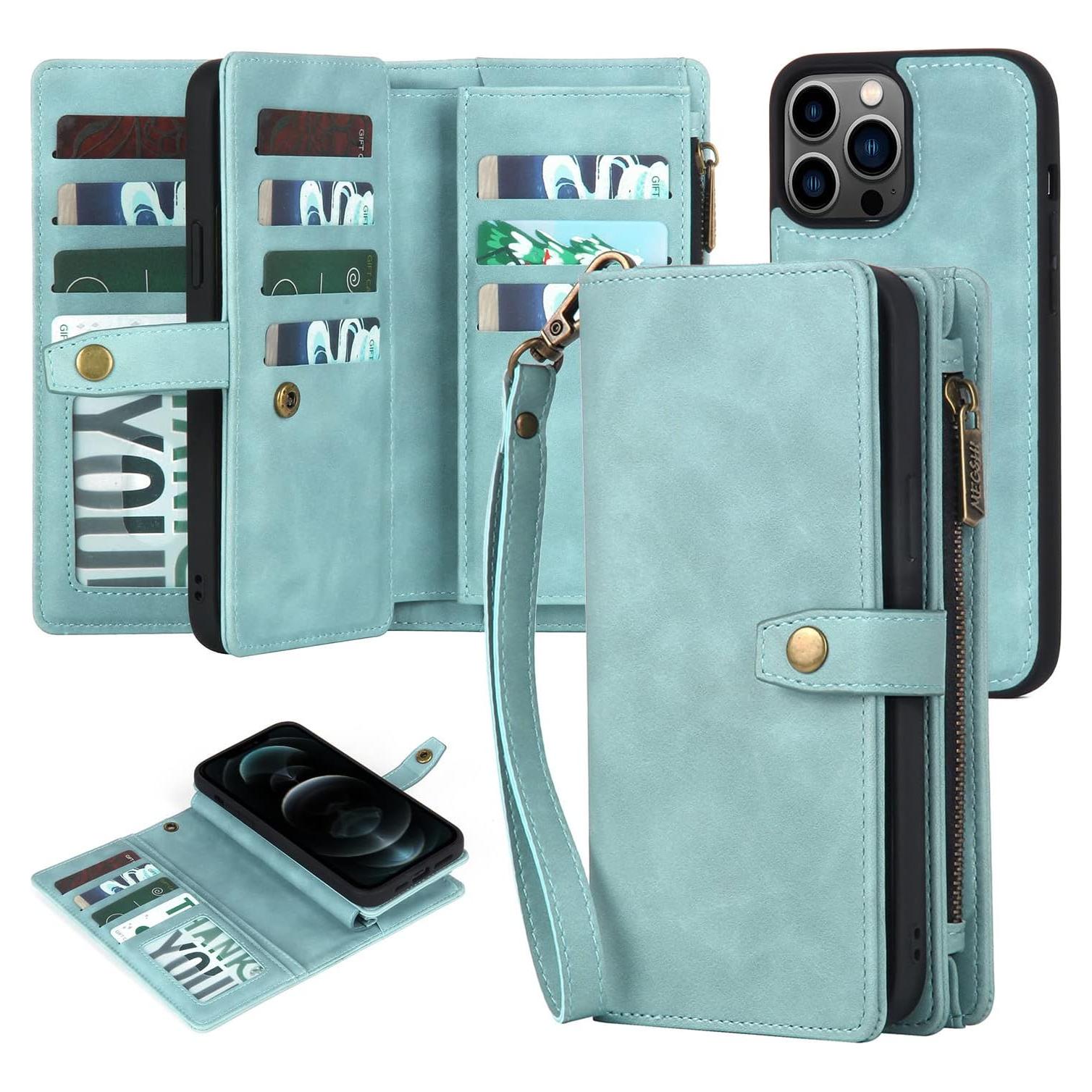 Funda Cartera TwoHead para iPhone 12 Pro Max 6.7" Azul