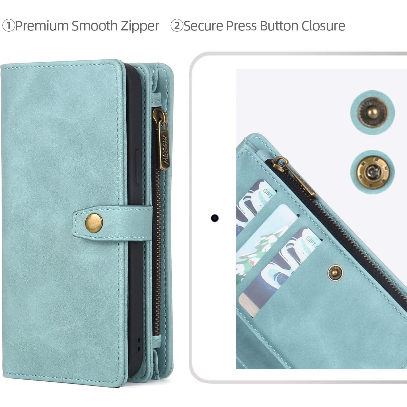 Funda Cartera TwoHead para iPhone 12 Pro Max 6.7" Azul