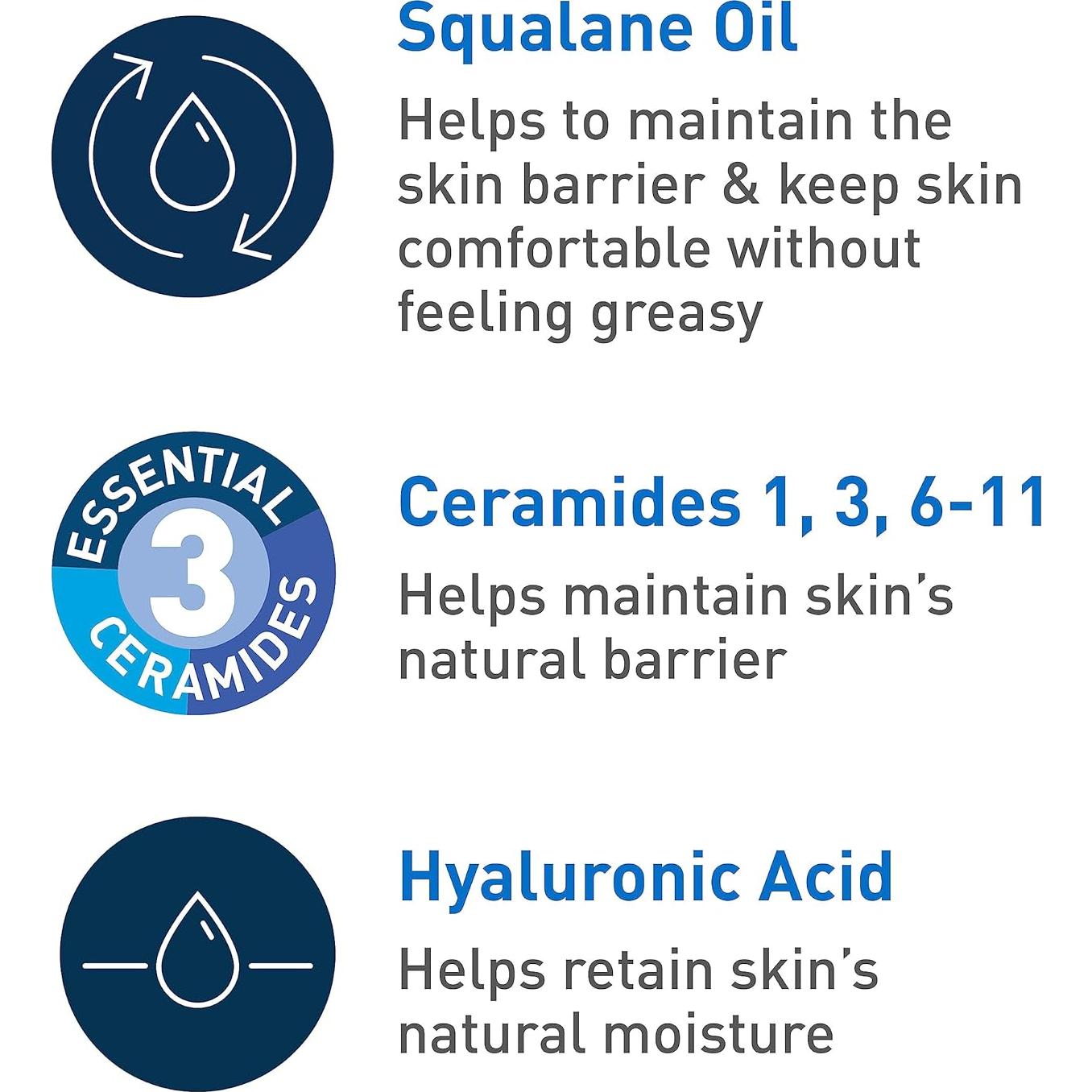 Limpiador Espumoso Hidratante CeraVe 226g Piel Seca