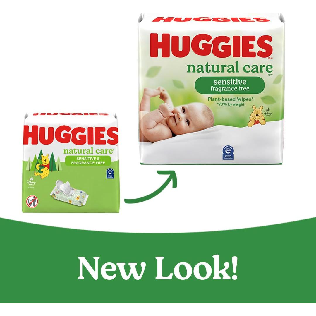 Toallitas Huggies Natural Care 960 Unidades Sin Fragancia