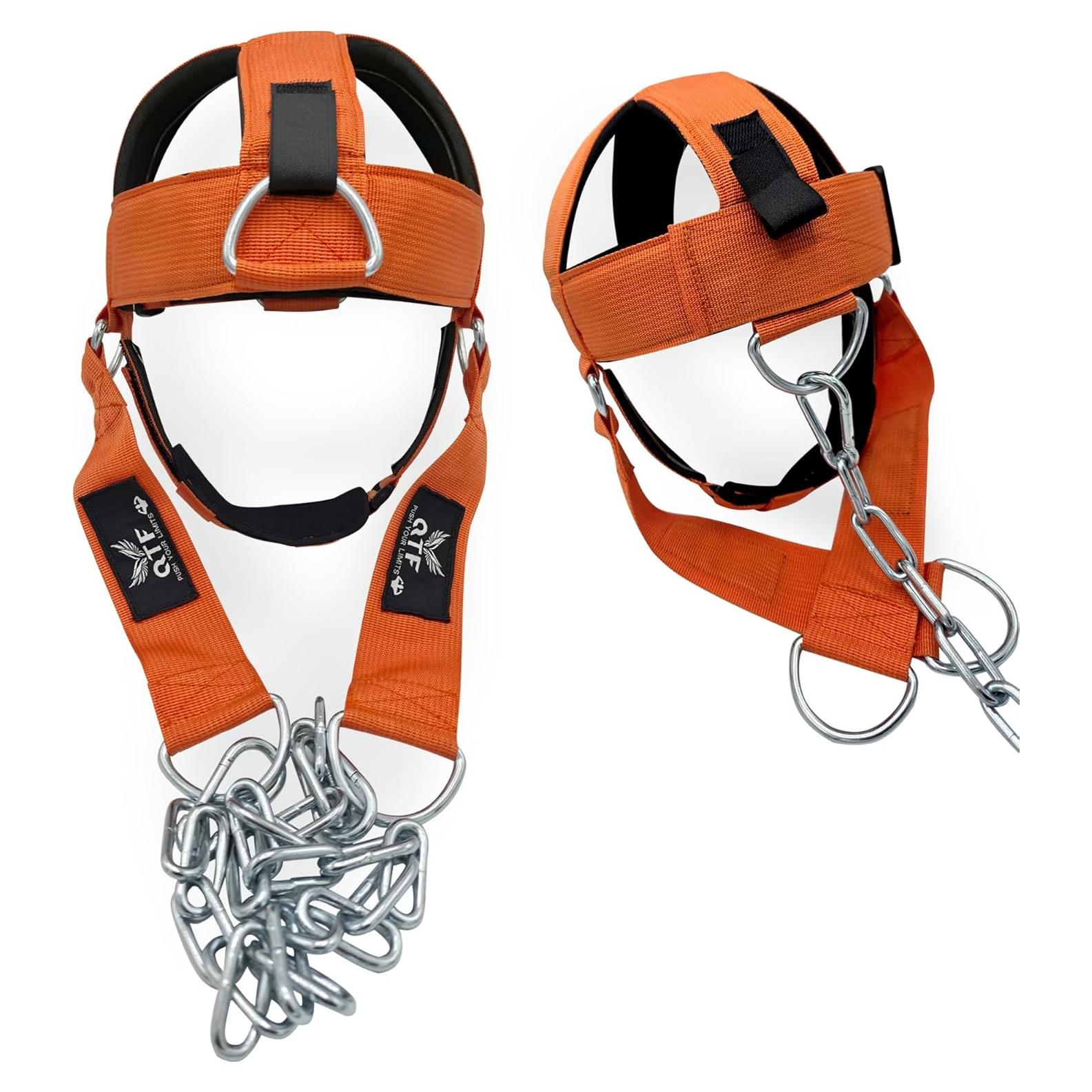 Arnés de Cuello QTF para Levantamiento de Pesas - Neopreno