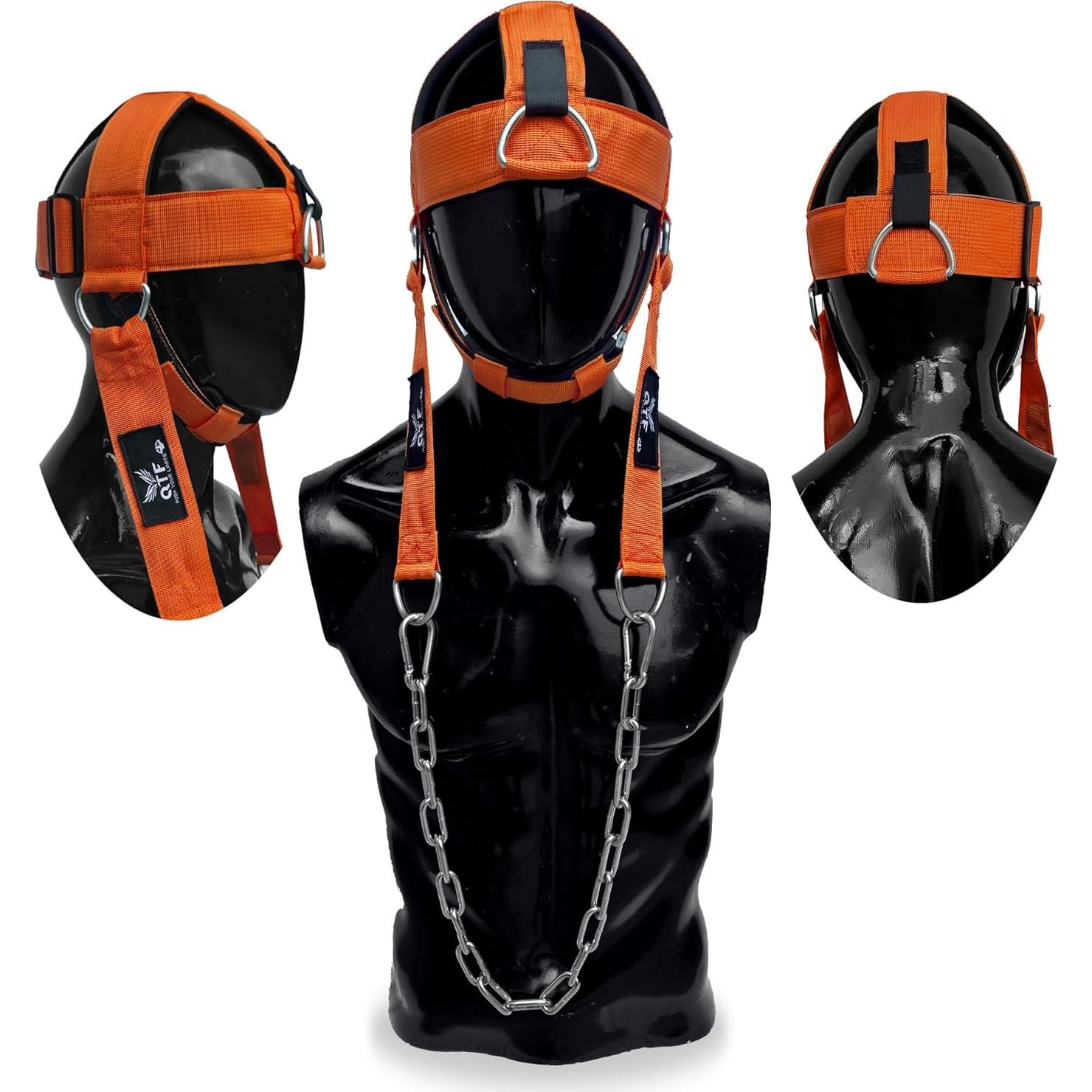 Arnés de Cuello QTF para Levantamiento de Pesas - Neopreno